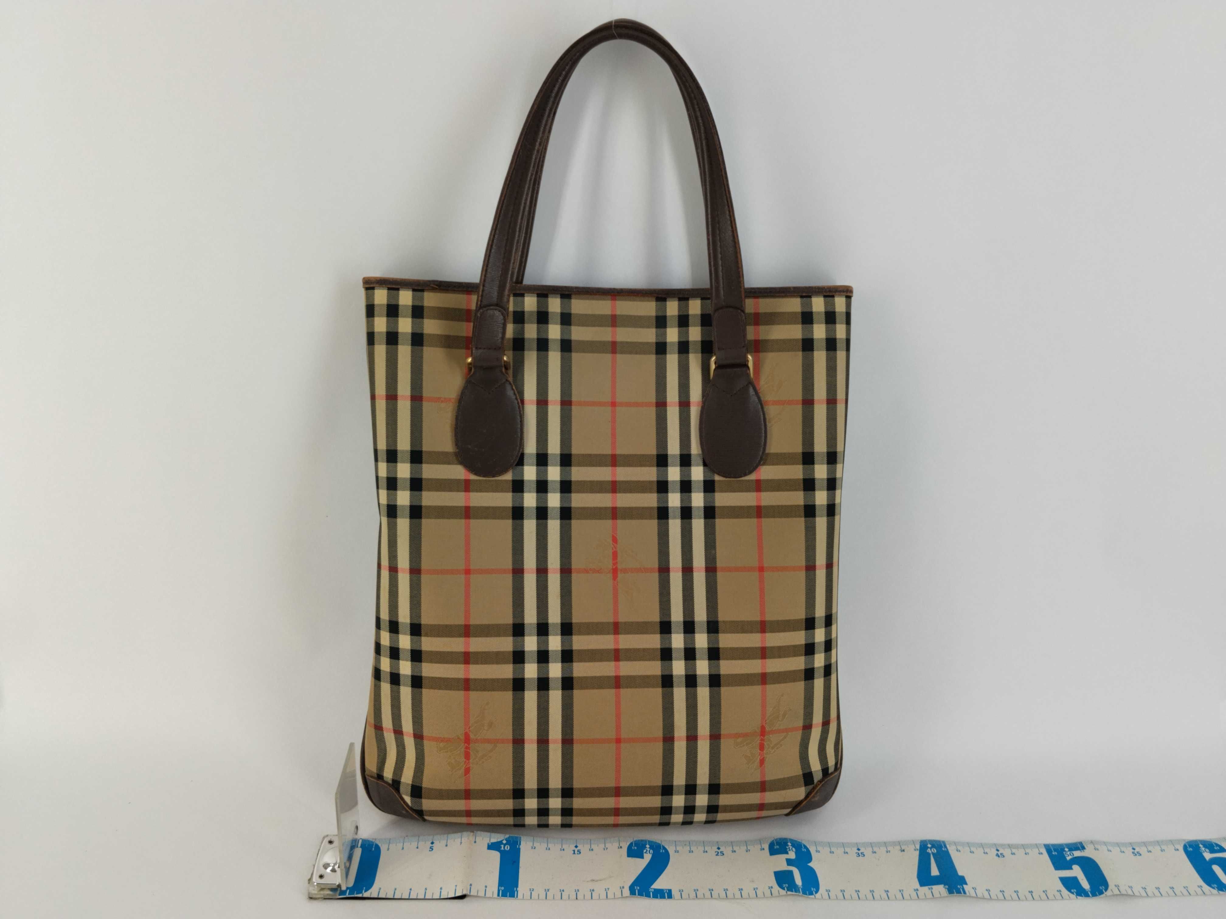 Nova Check Tote Bag — view 2