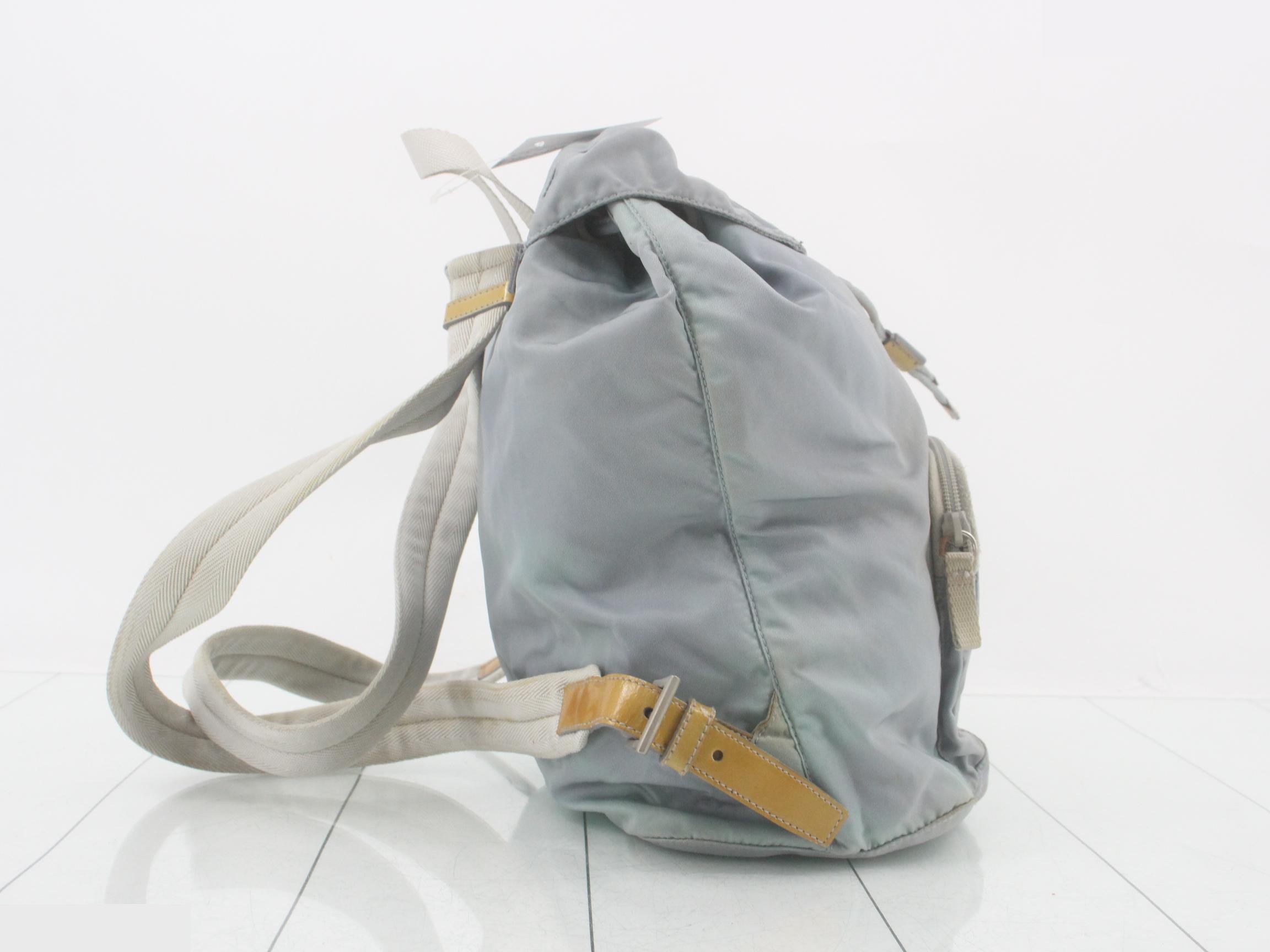 Nylon Triangular Plate Backpack — view 4