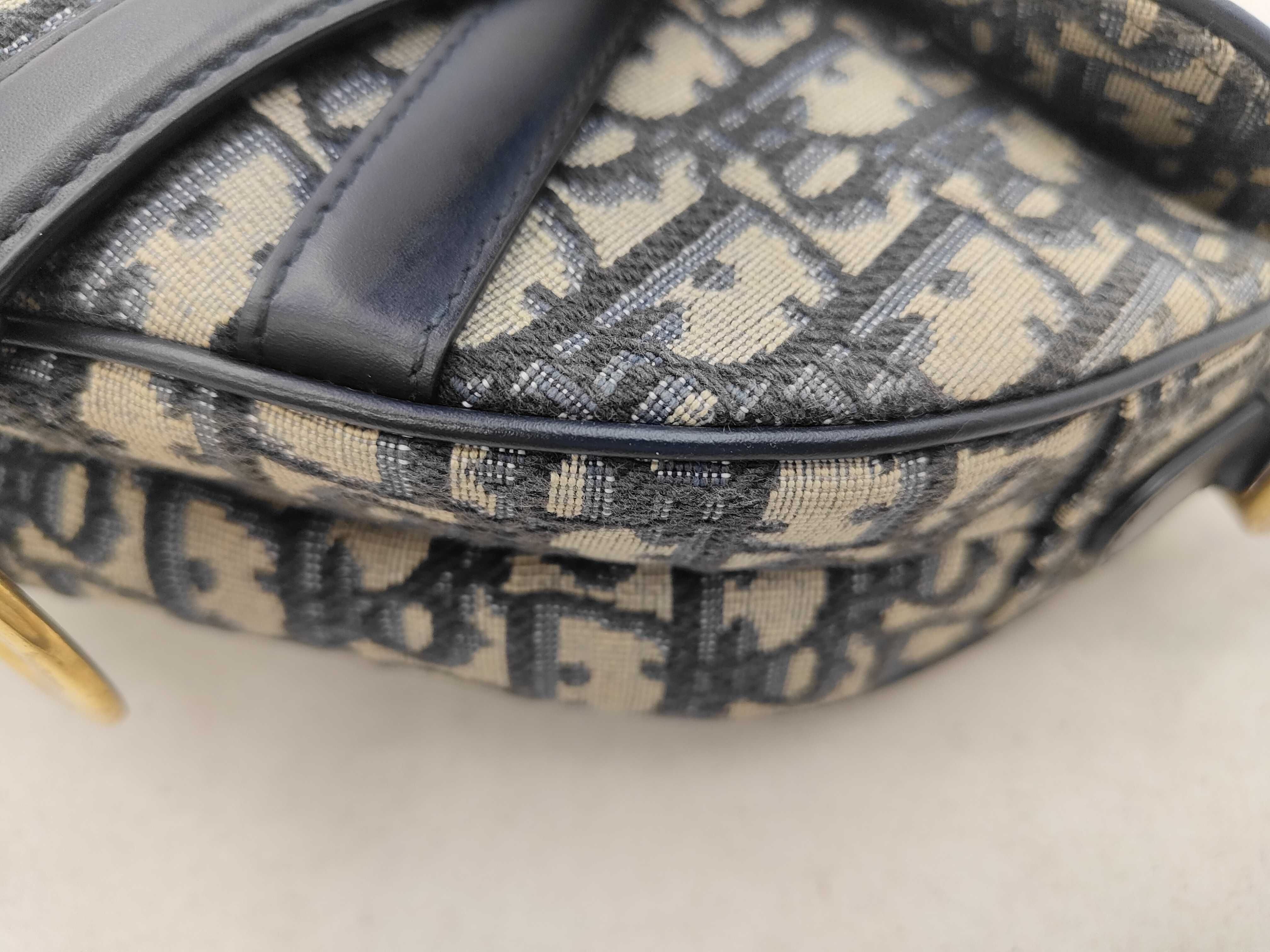 Oblique Saddle Handbag — view 6