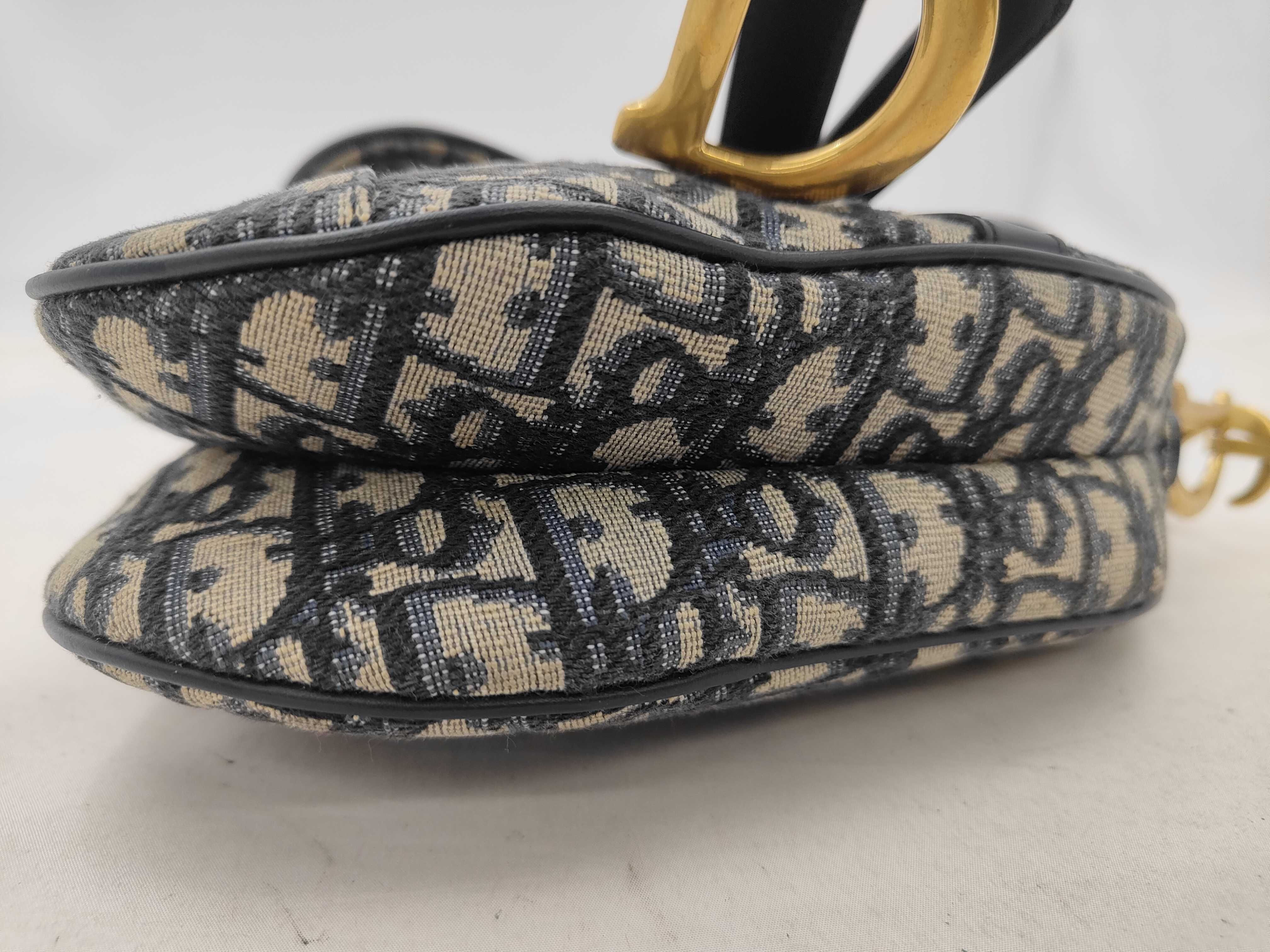 Oblique Saddle Handbag — view 7