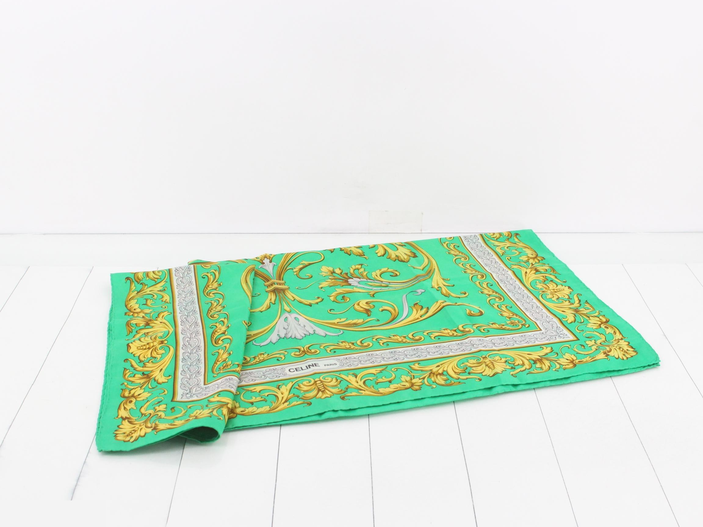 scarf, green tones — view 3