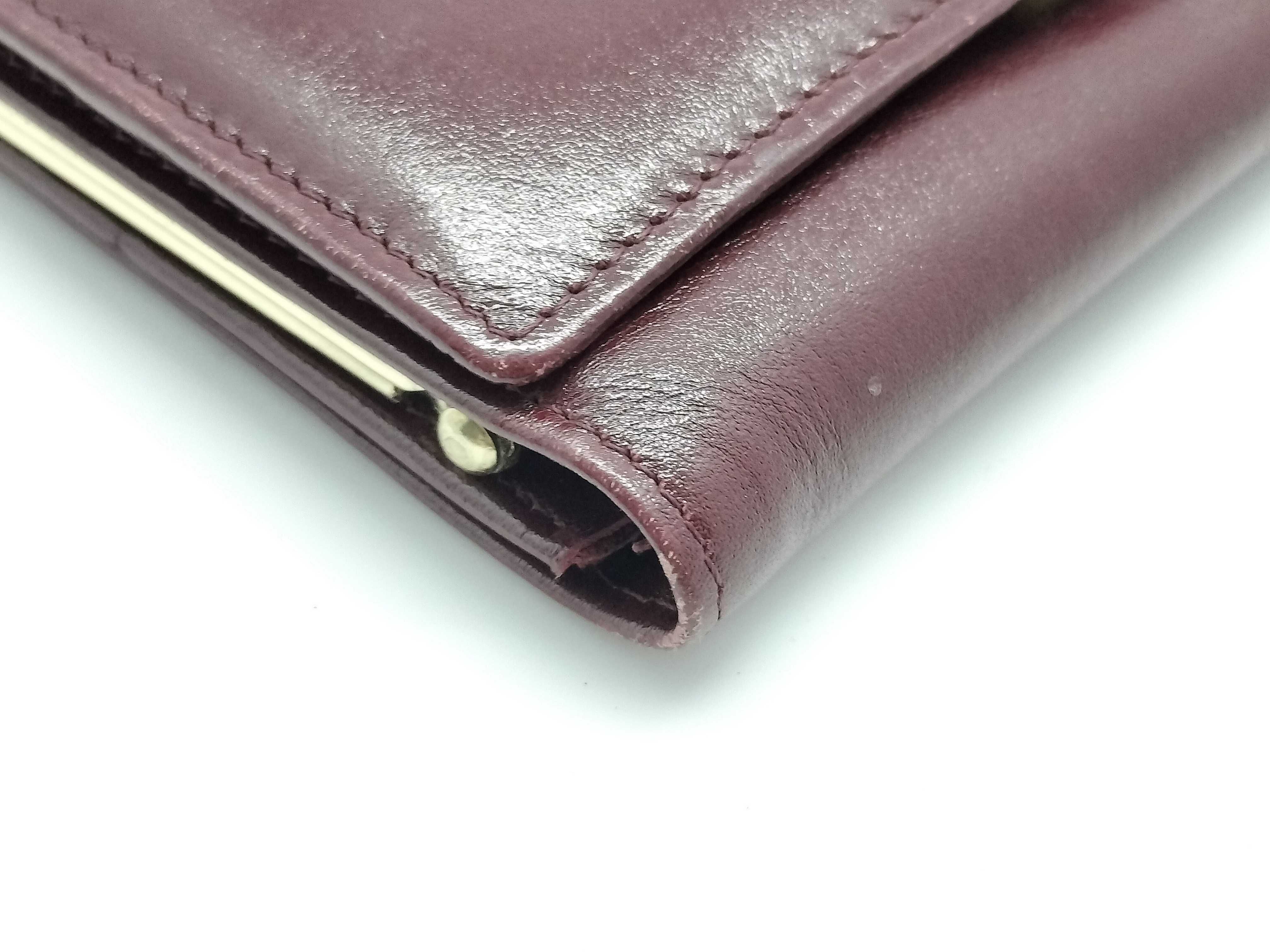 wallet, Bordeaux color — view 3