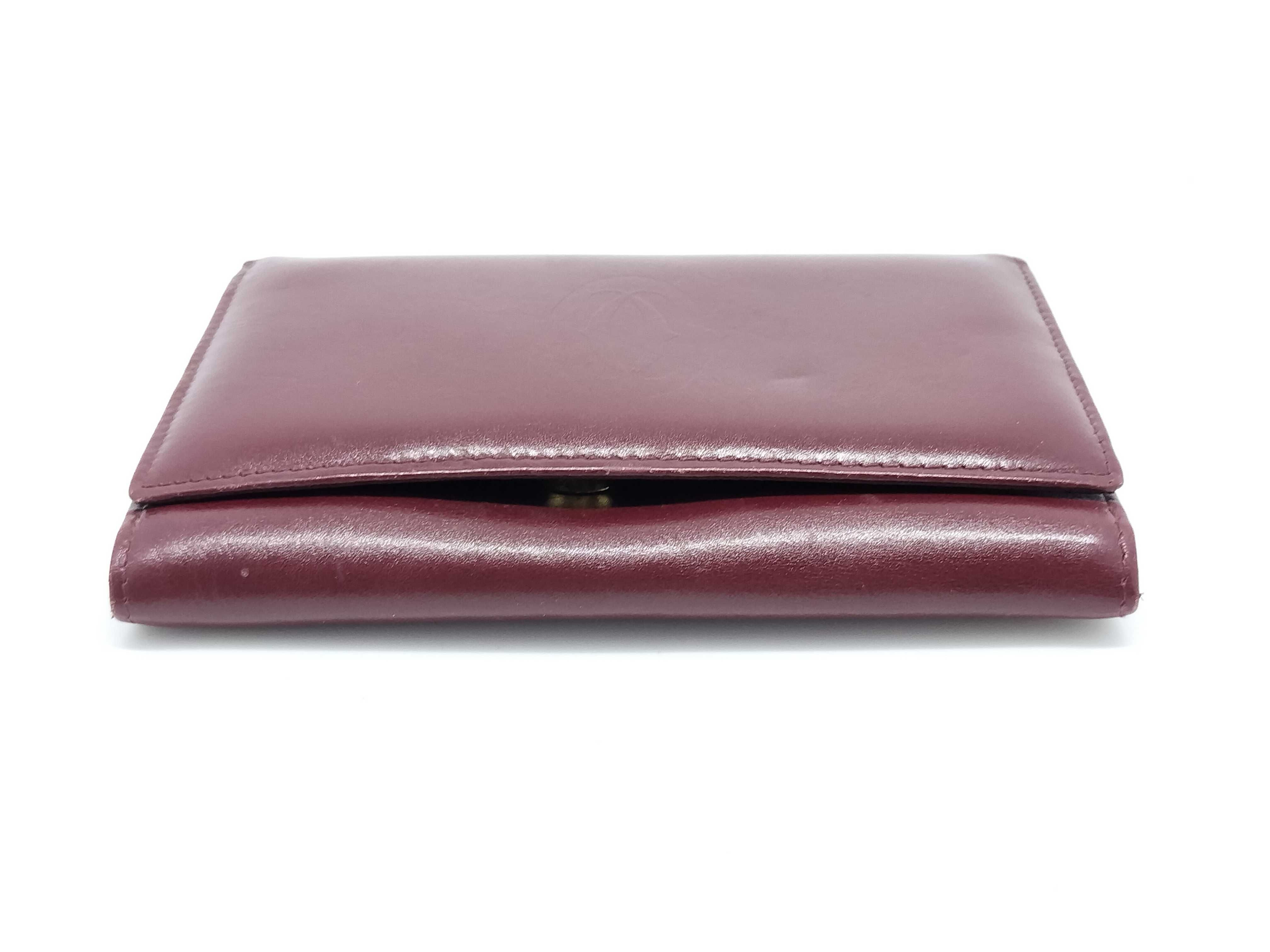 wallet, Bordeaux color — view 4
