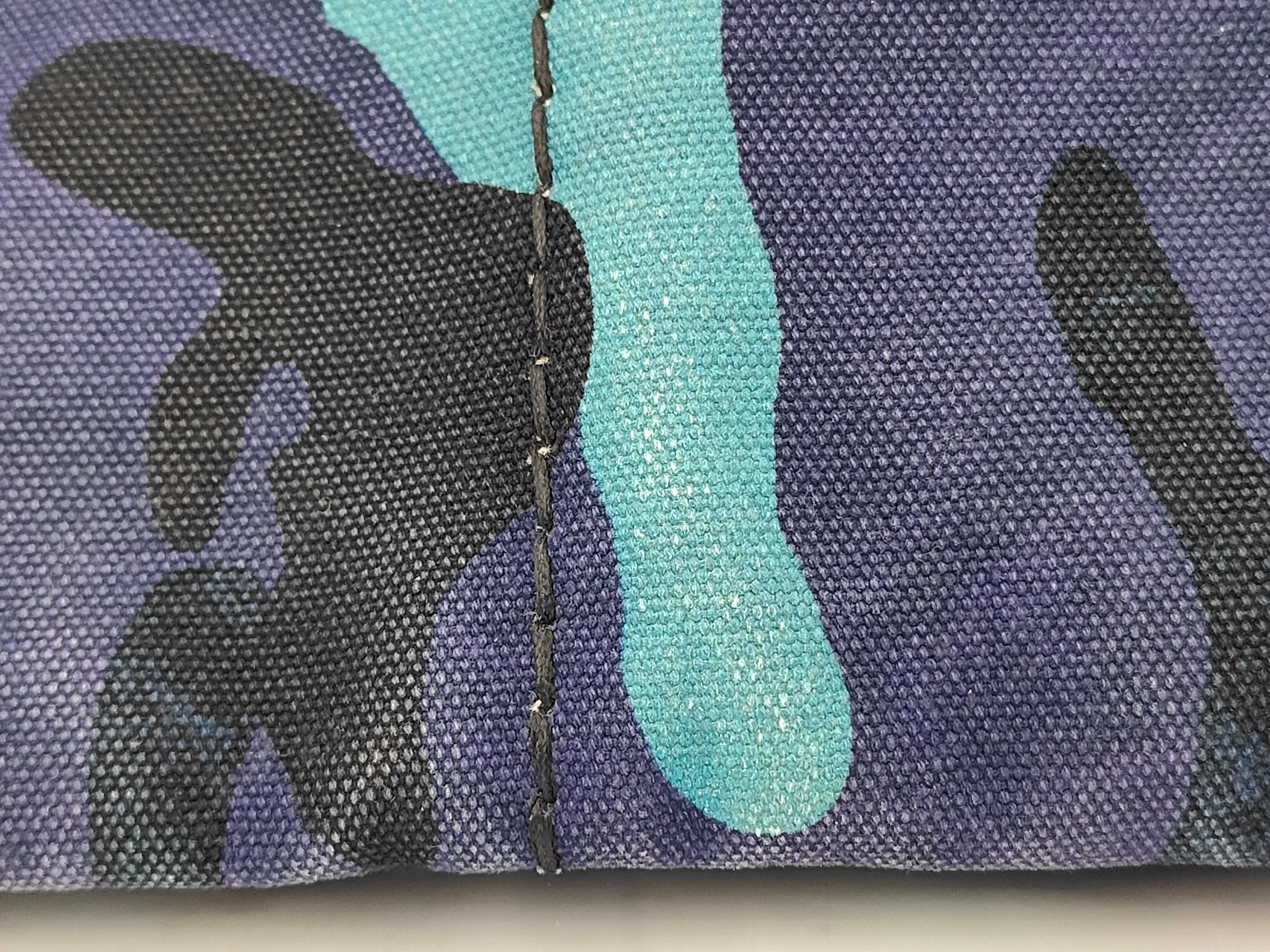 Navy Canvas Canapa Camouflage 2-Way Tote Bag — view 3