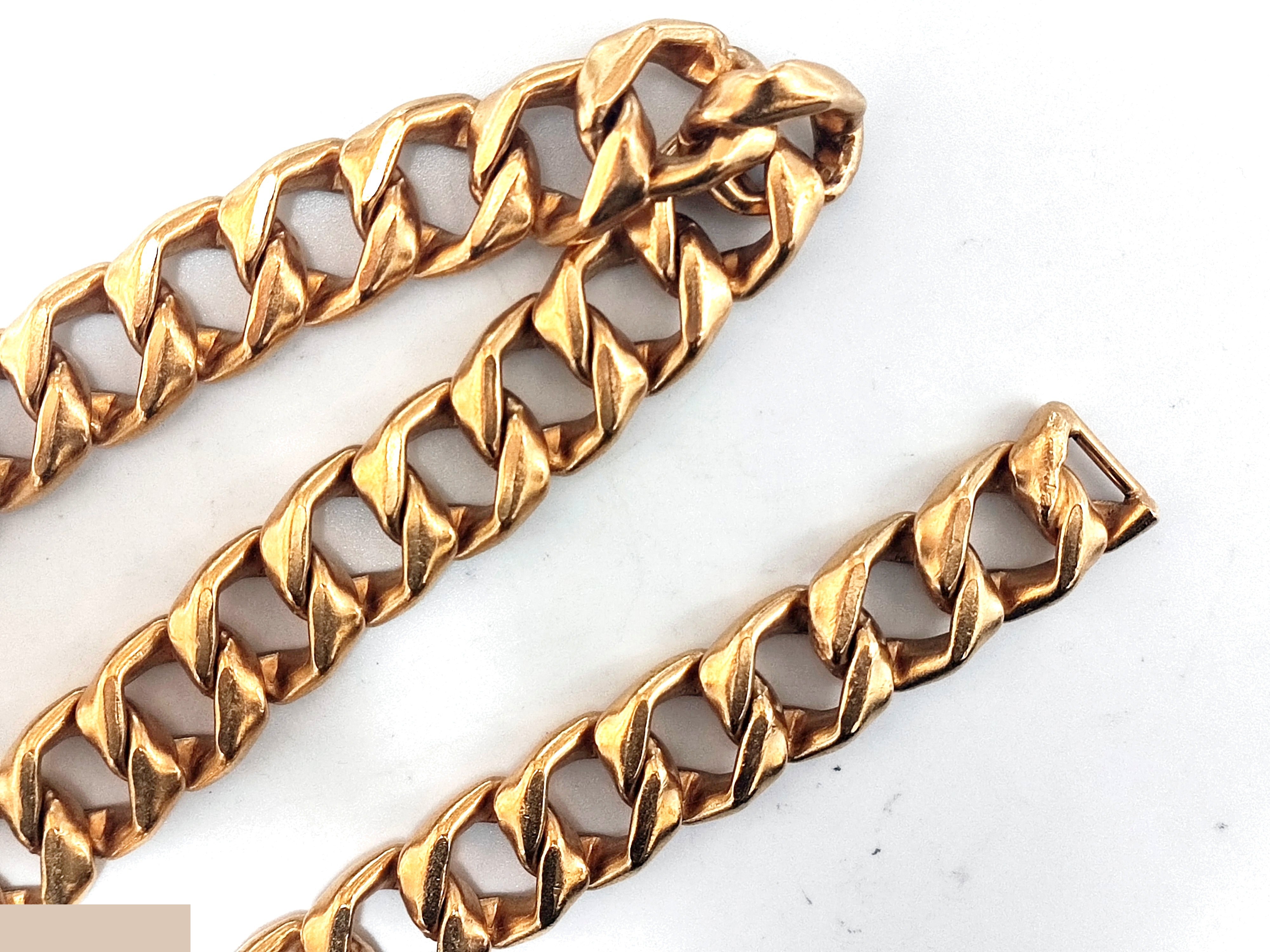 Big Coco Mark Rhinestone Chain Belt 95P — view 9