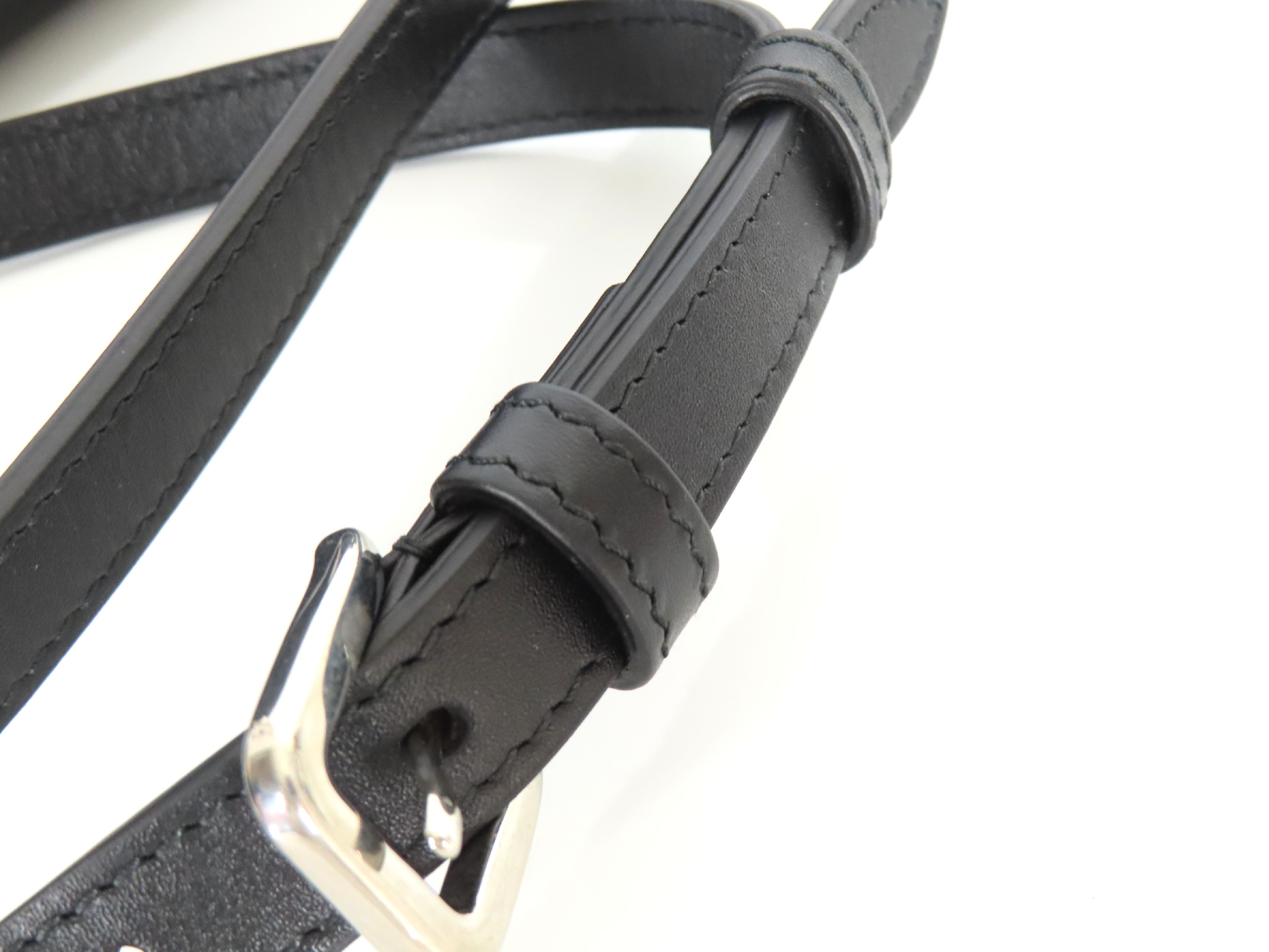 739722・520981 Calfskin Black Handbag — view 4