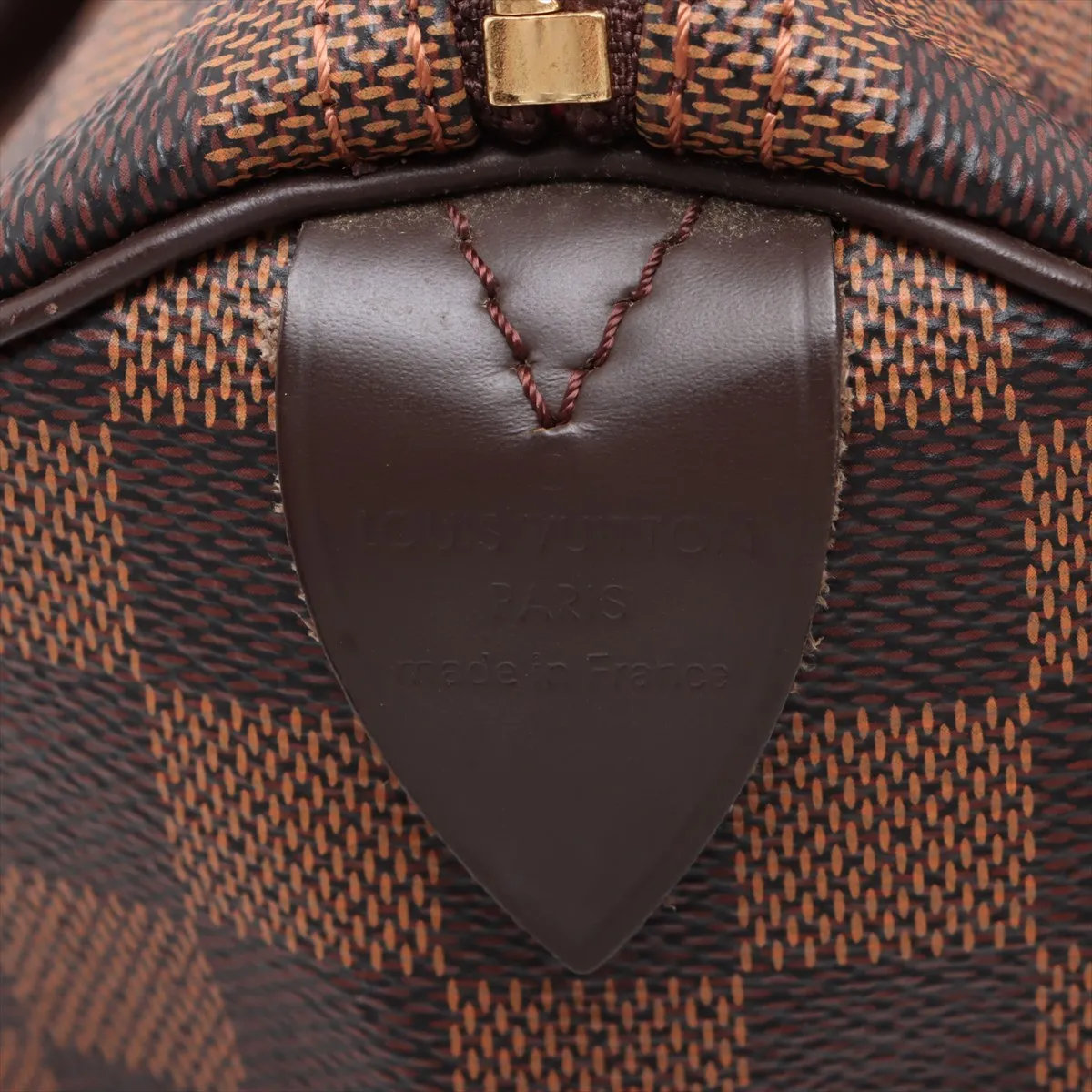 Damier Speedy 30 N41364 MB1175 Brown — view 9