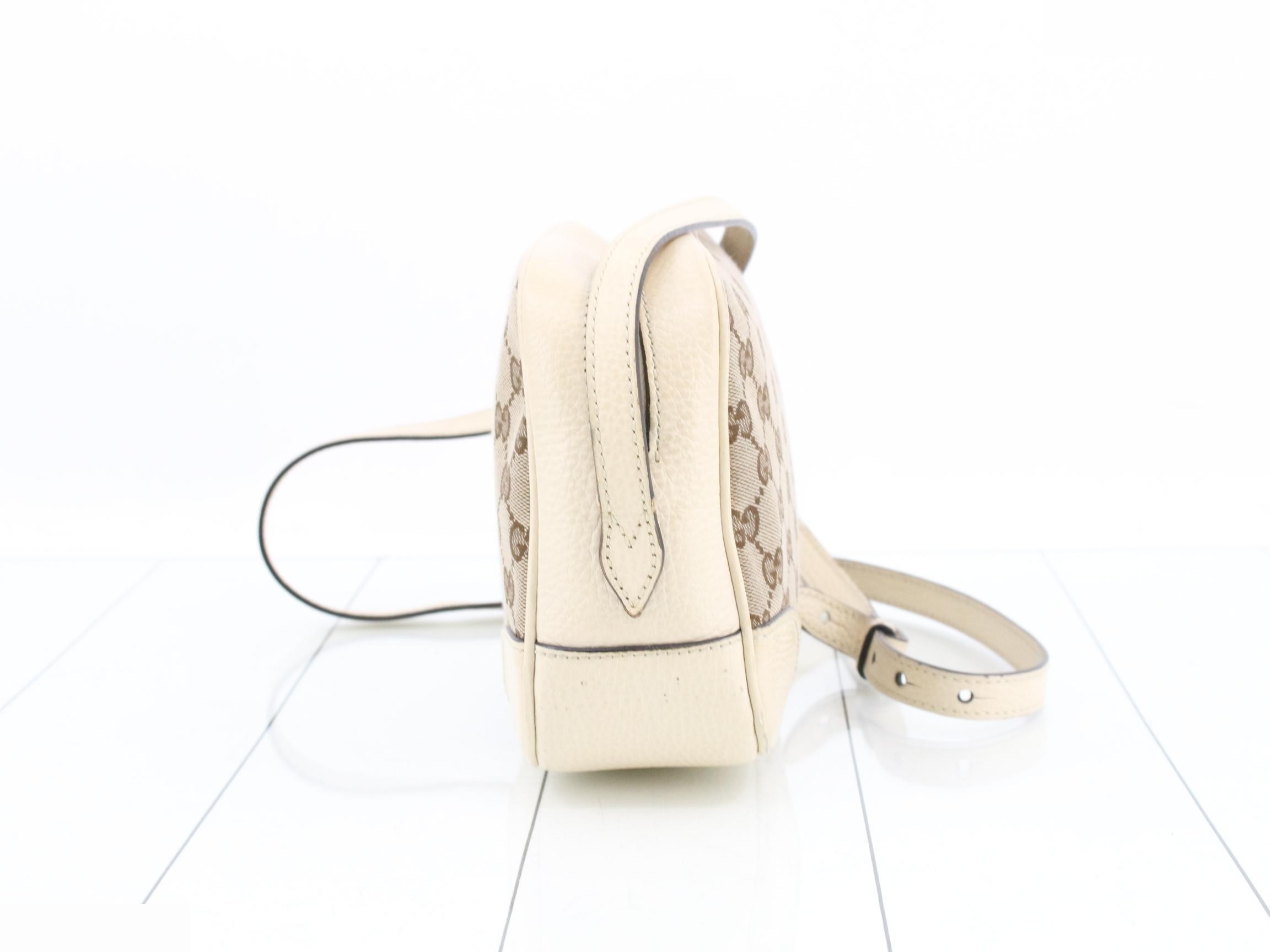 Bree GG Canvas Shoulder Bag 449413 — view 3