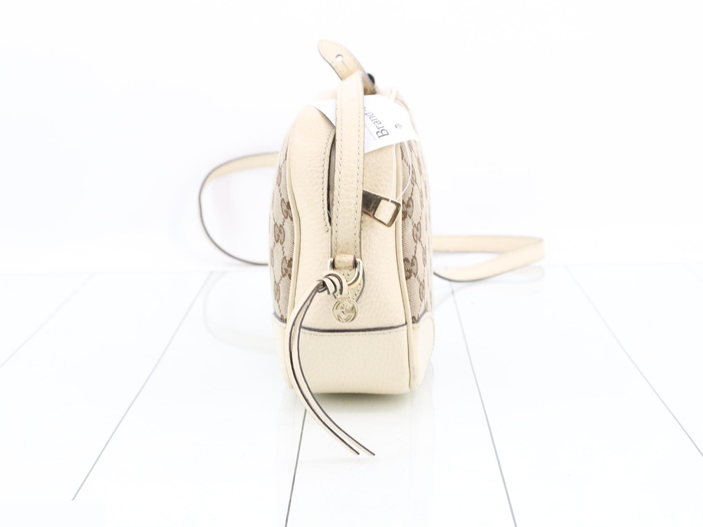 Bree GG Canvas Shoulder Bag 449413 — view 4