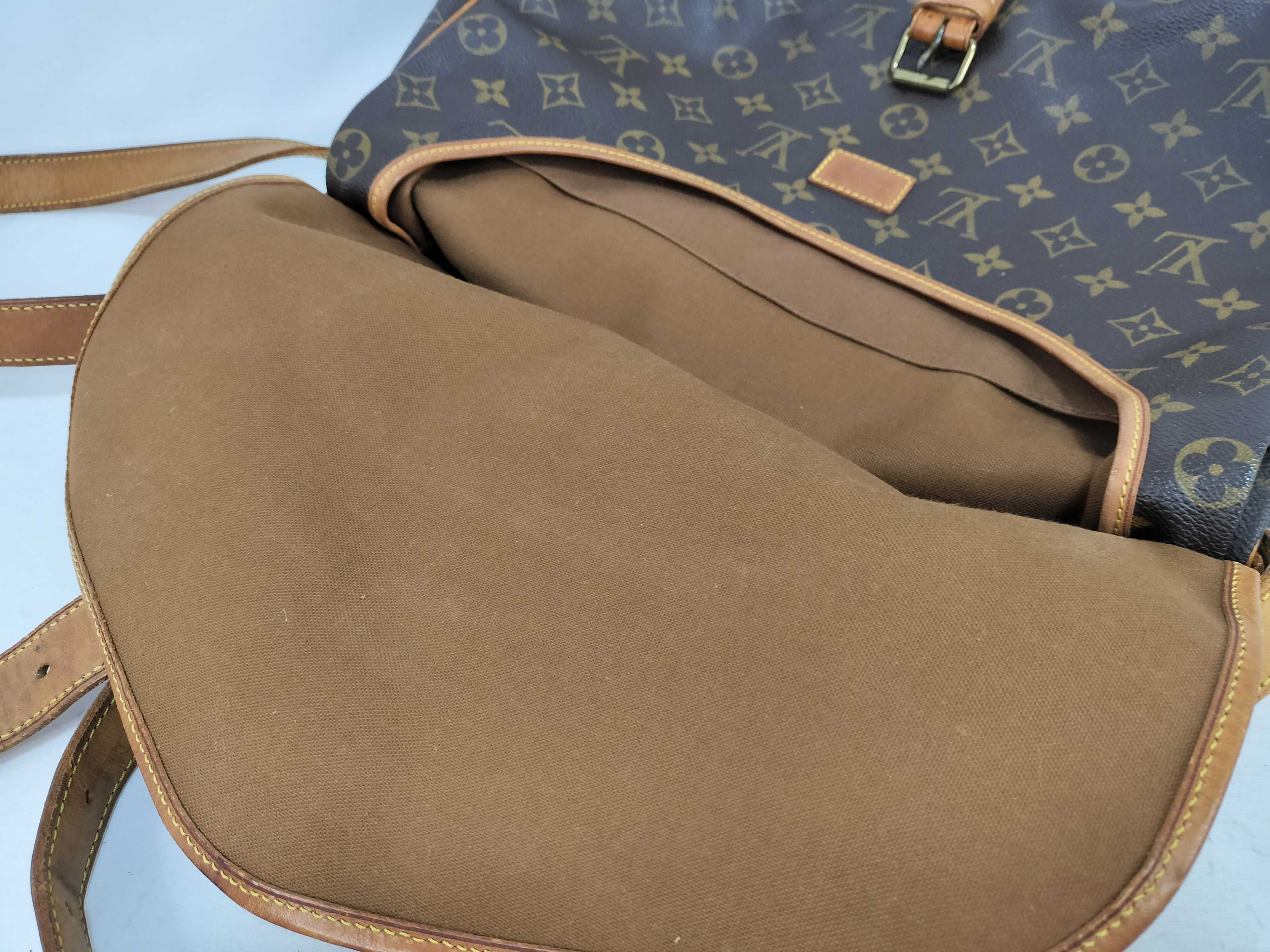 Monogram M42254 Saumur 35 Shoulder Bag — view 8