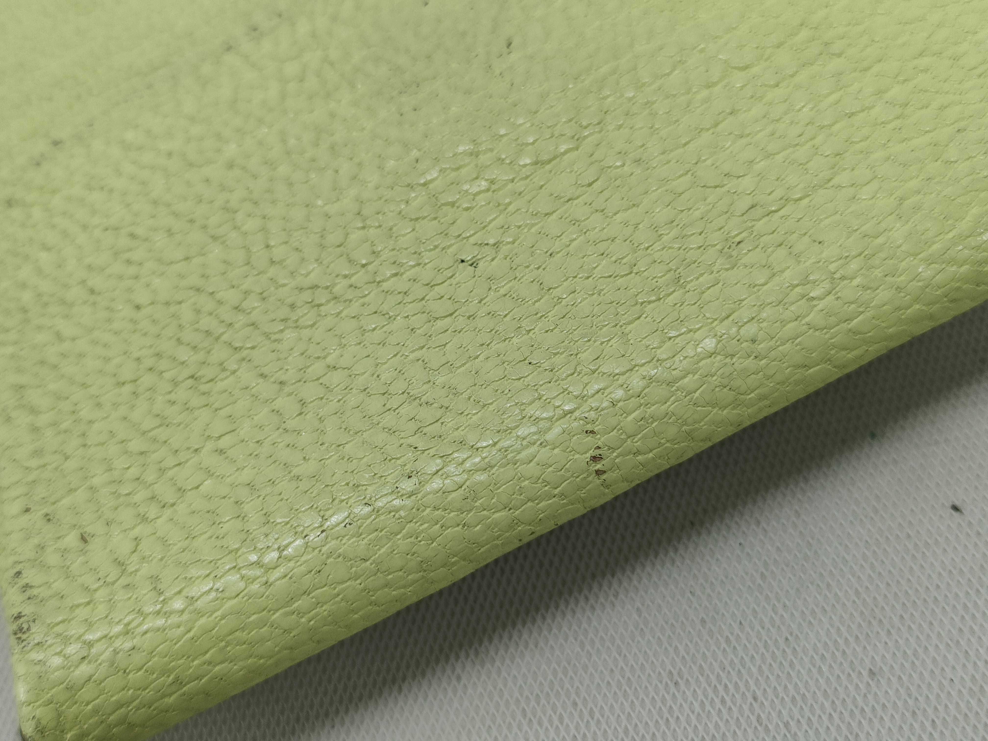 Bastia Coin Case, Chevre Leather, Z Stamp, Yellow Tone Wallet — view 13