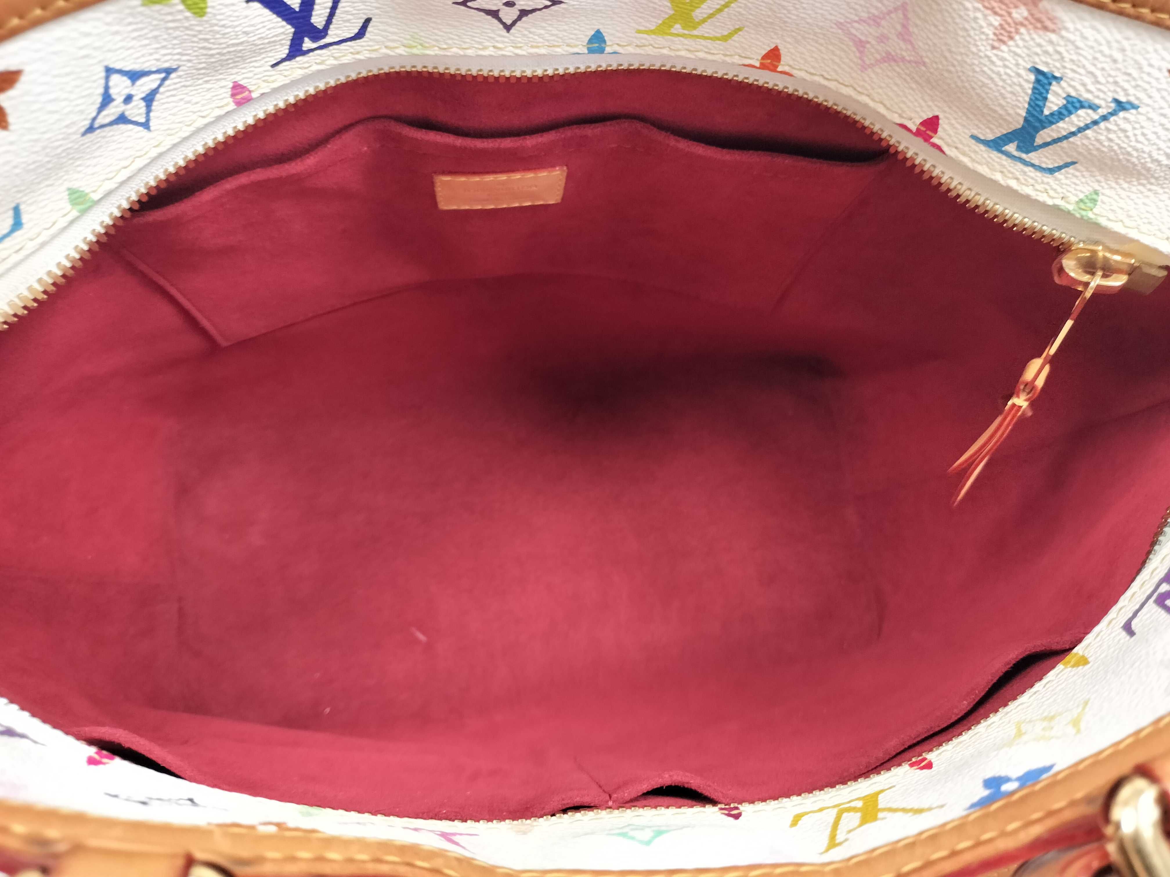 Monogram Multicolor Charlene GM Blanc M93214 Louis Vuitton Tote Bag — view 11
