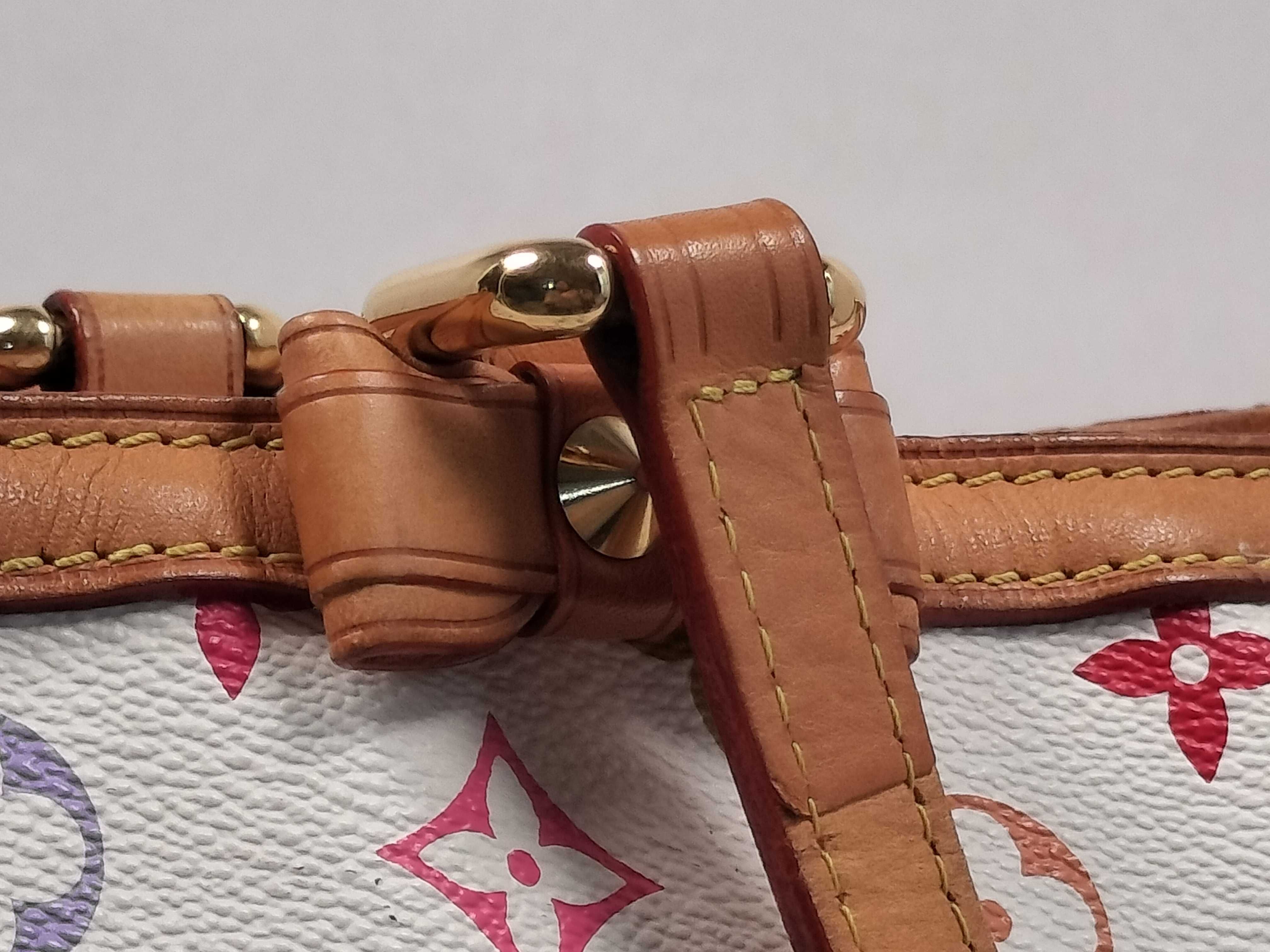 Monogram Multicolor Charlene GM Blanc M93214 Louis Vuitton Tote Bag — view 5