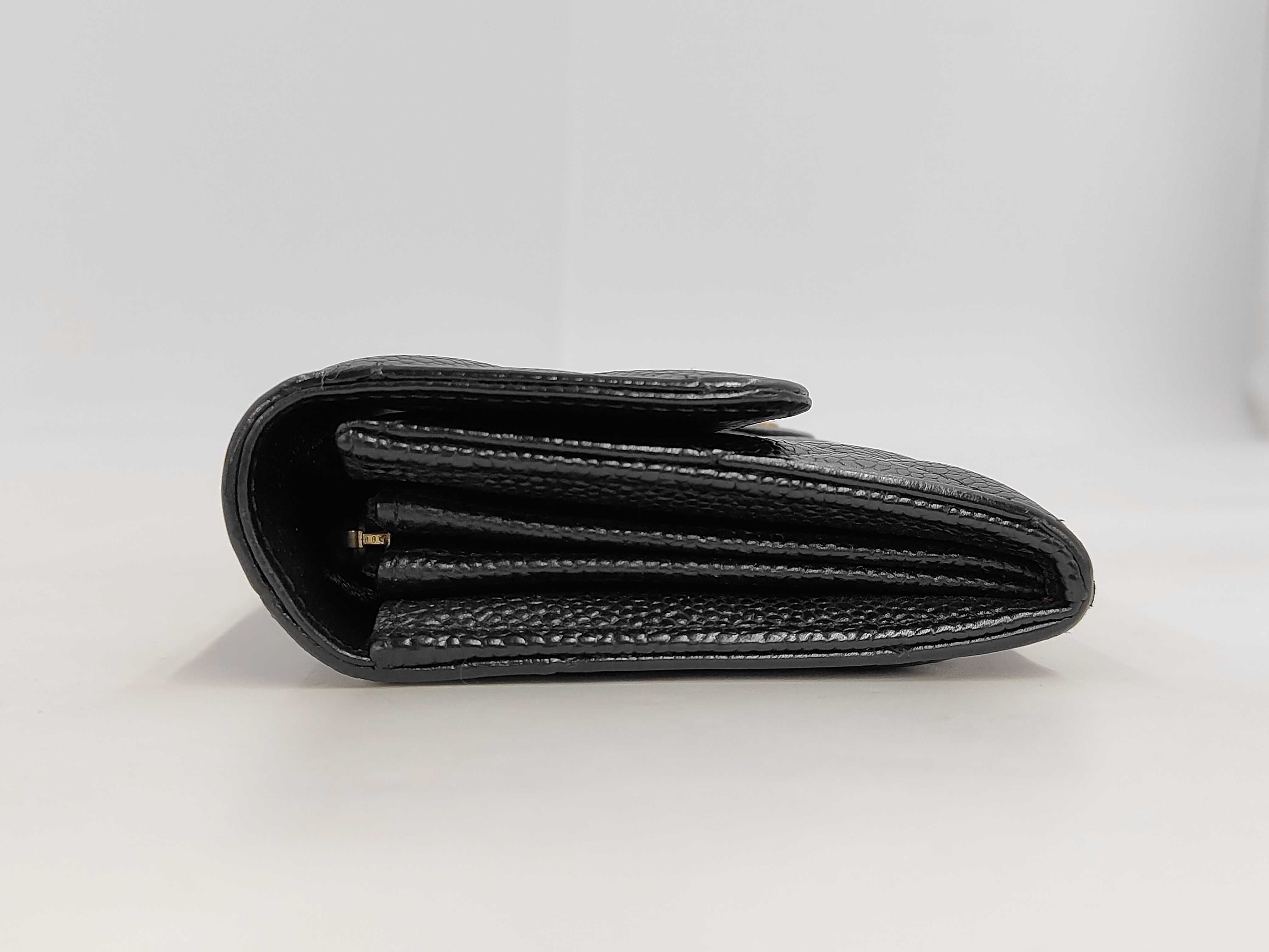 Matelasse Coco Mark Long Wallet Black Wallet — view 4