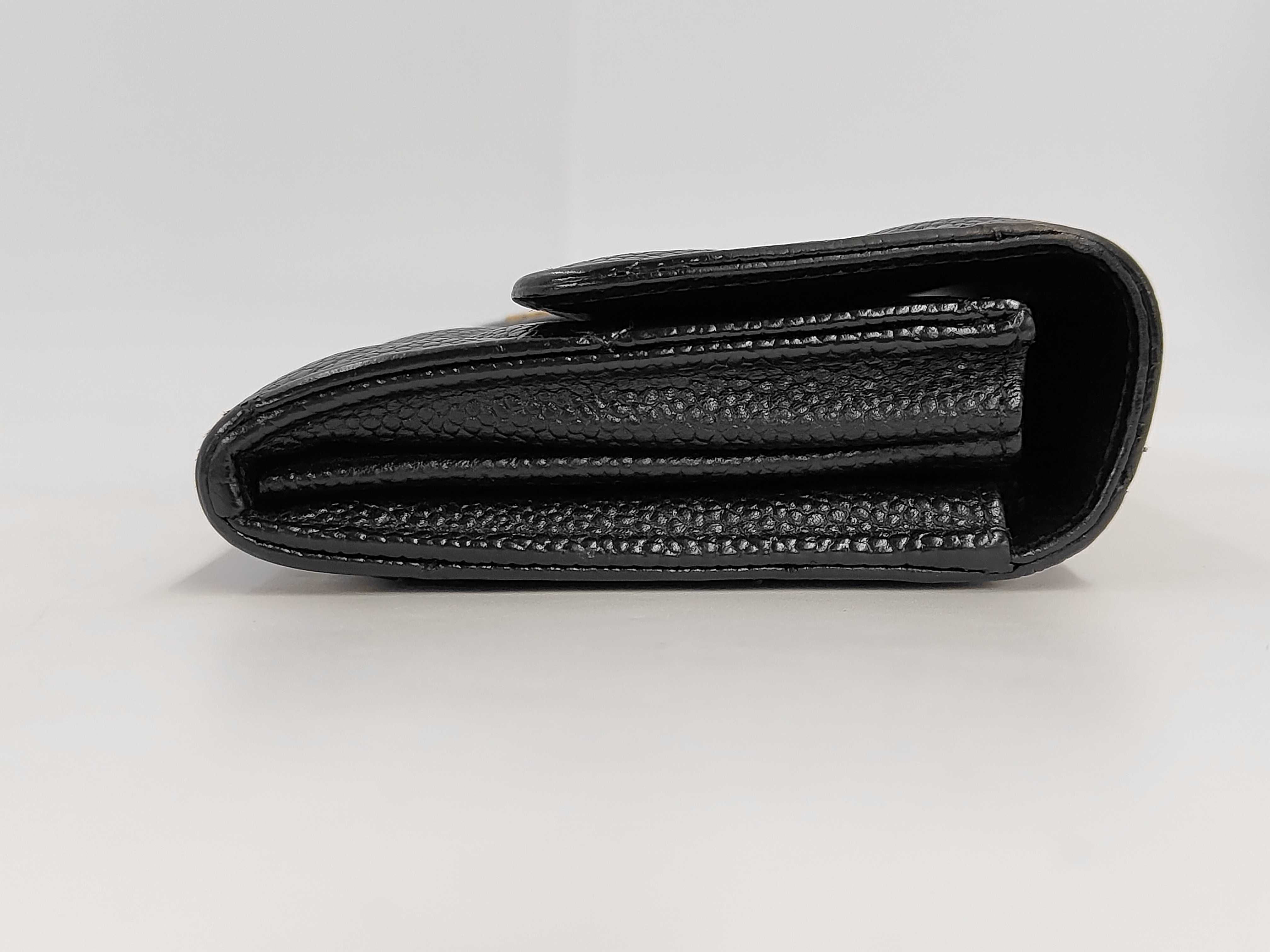 Matelasse Coco Mark Long Wallet Black Wallet — view 6