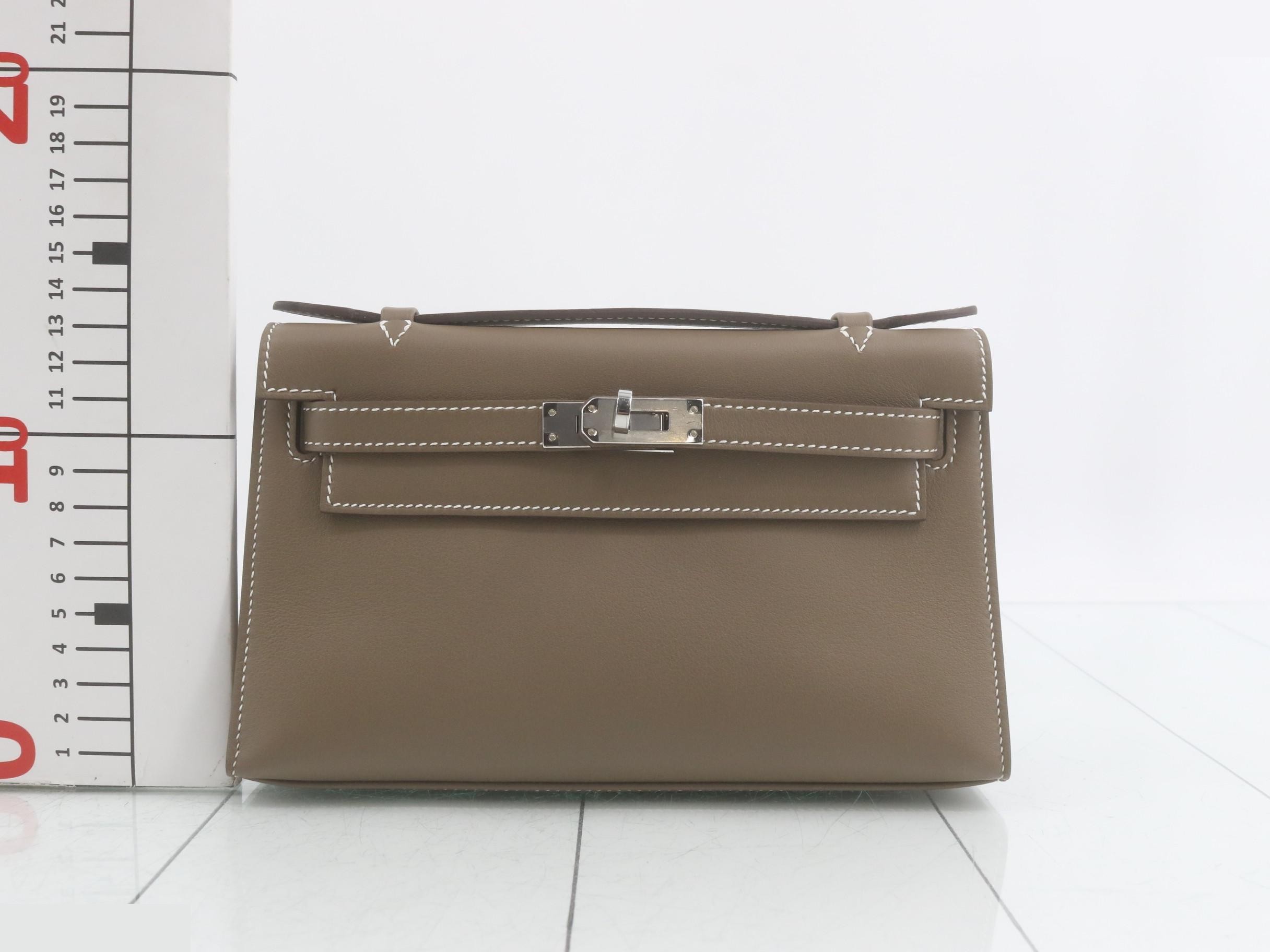 Kelly Pochette, Swift, Etoupe — view 2