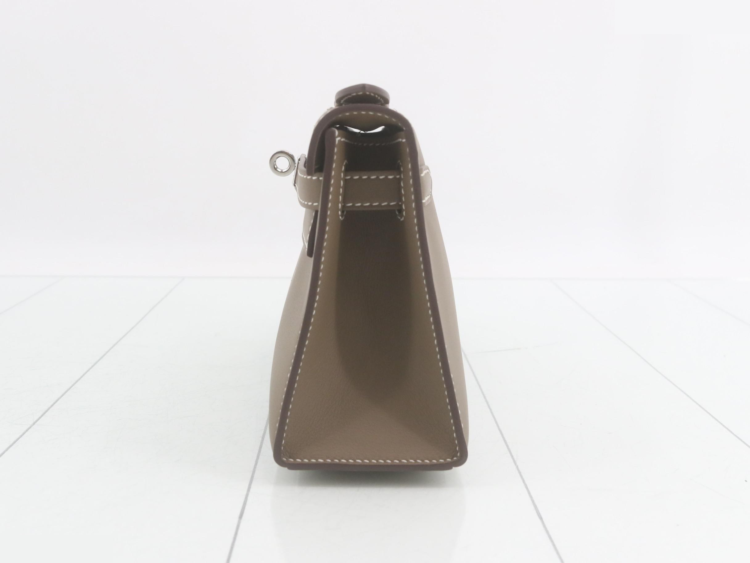 Kelly Pochette, Swift, Etoupe — view 4
