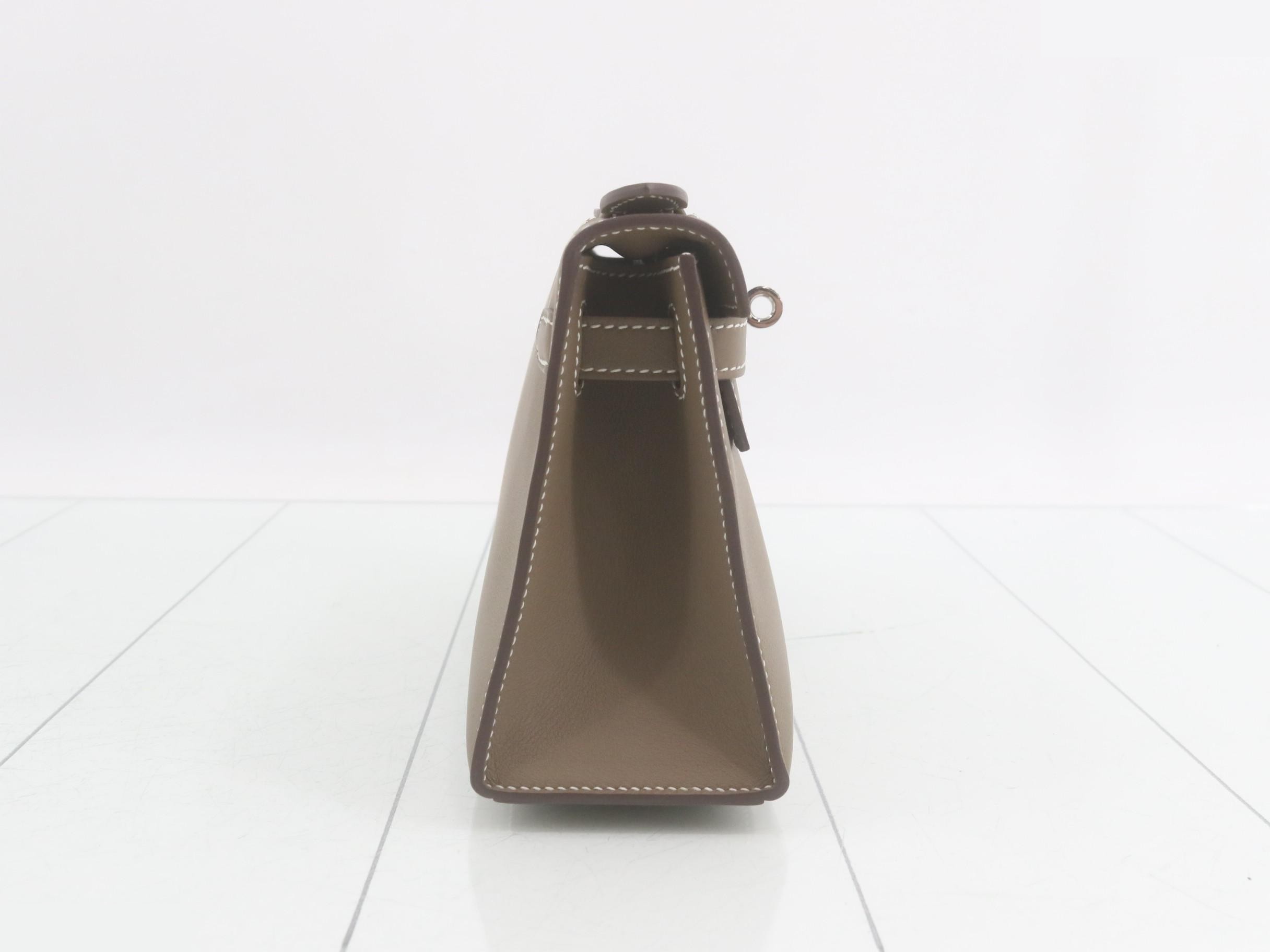 Kelly Pochette, Swift, Etoupe — view 5