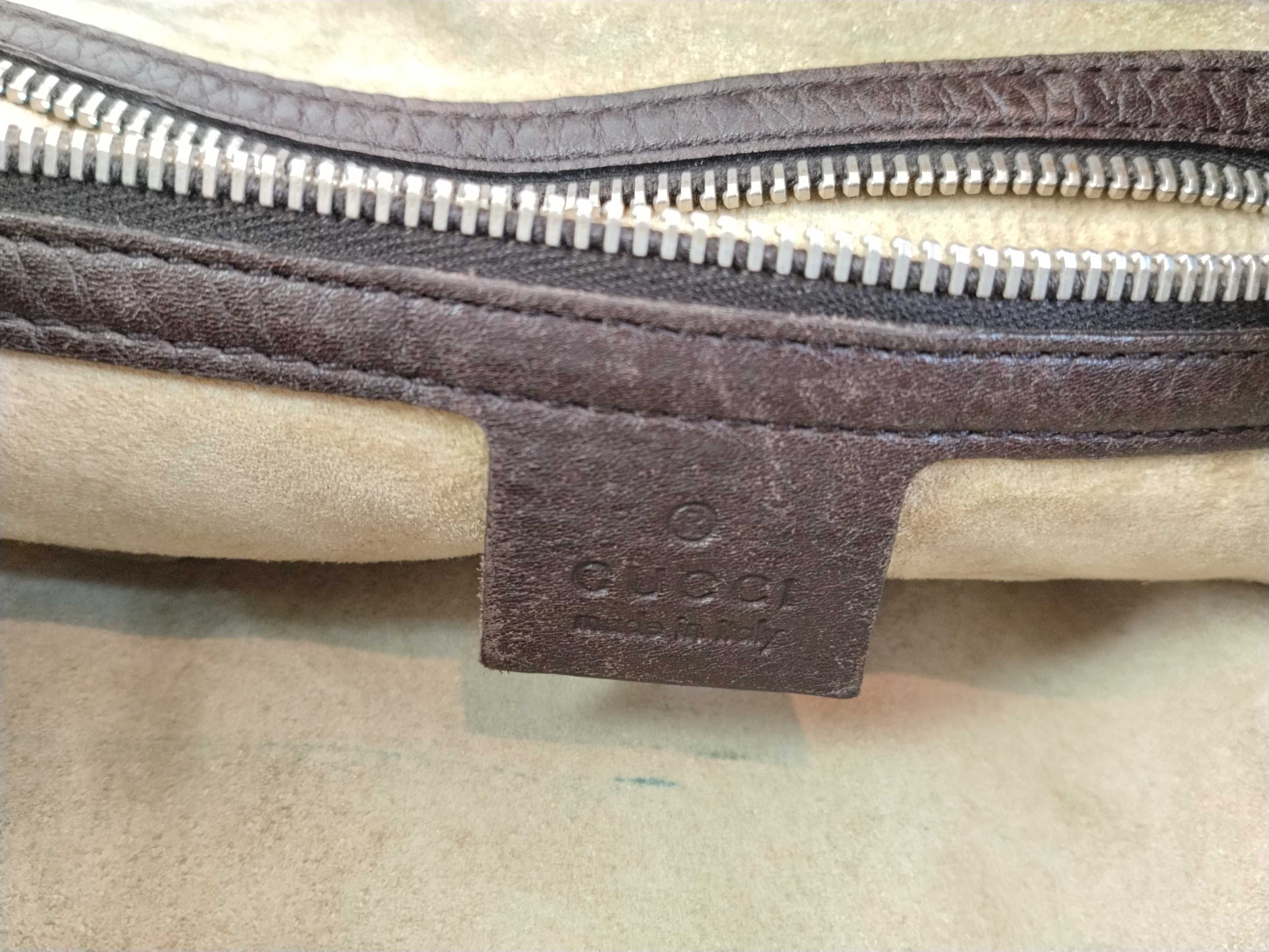 shoulder bag, leather, brown, 233329. — view 11