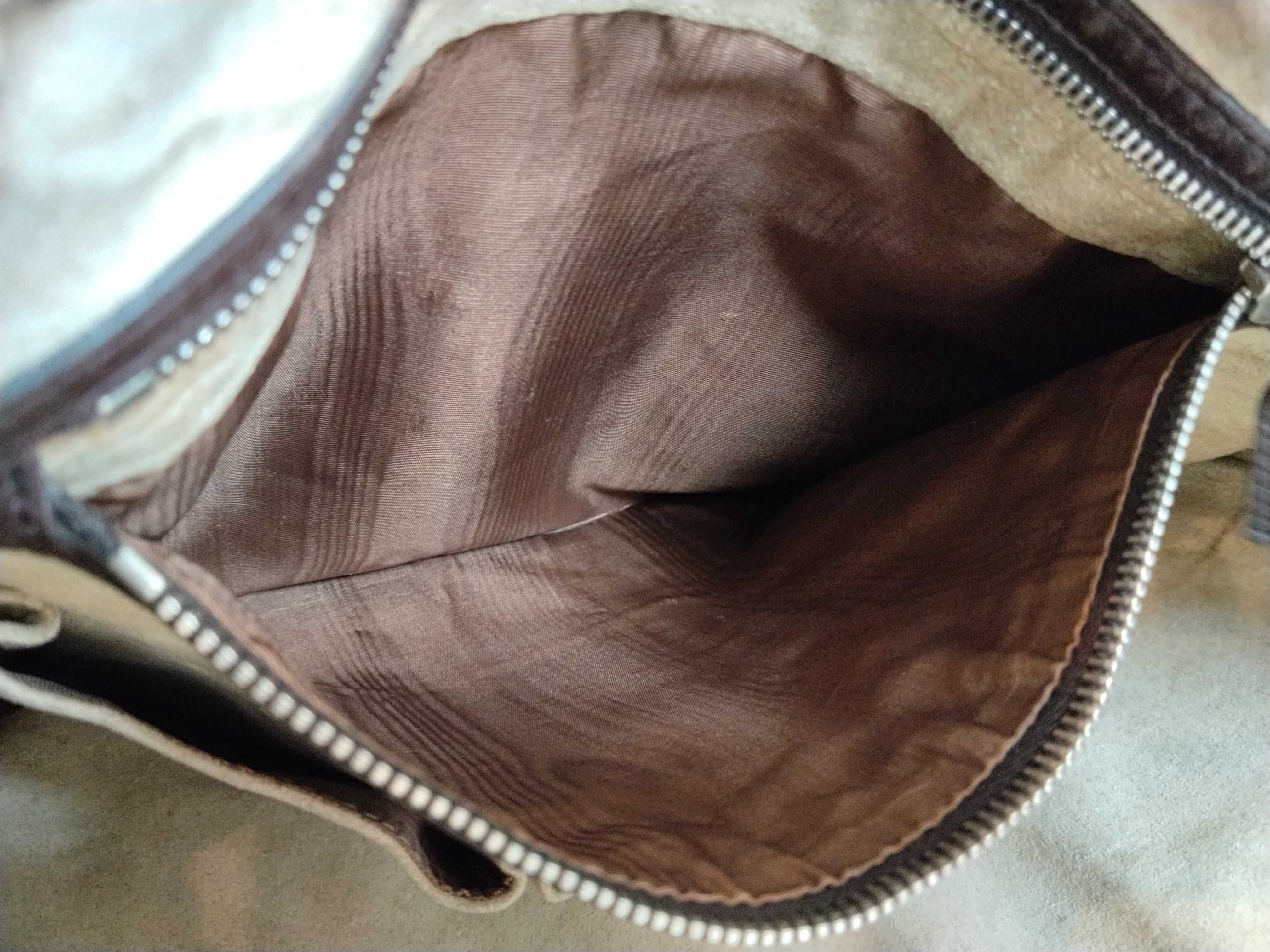 shoulder bag, leather, brown, 233329. — view 12