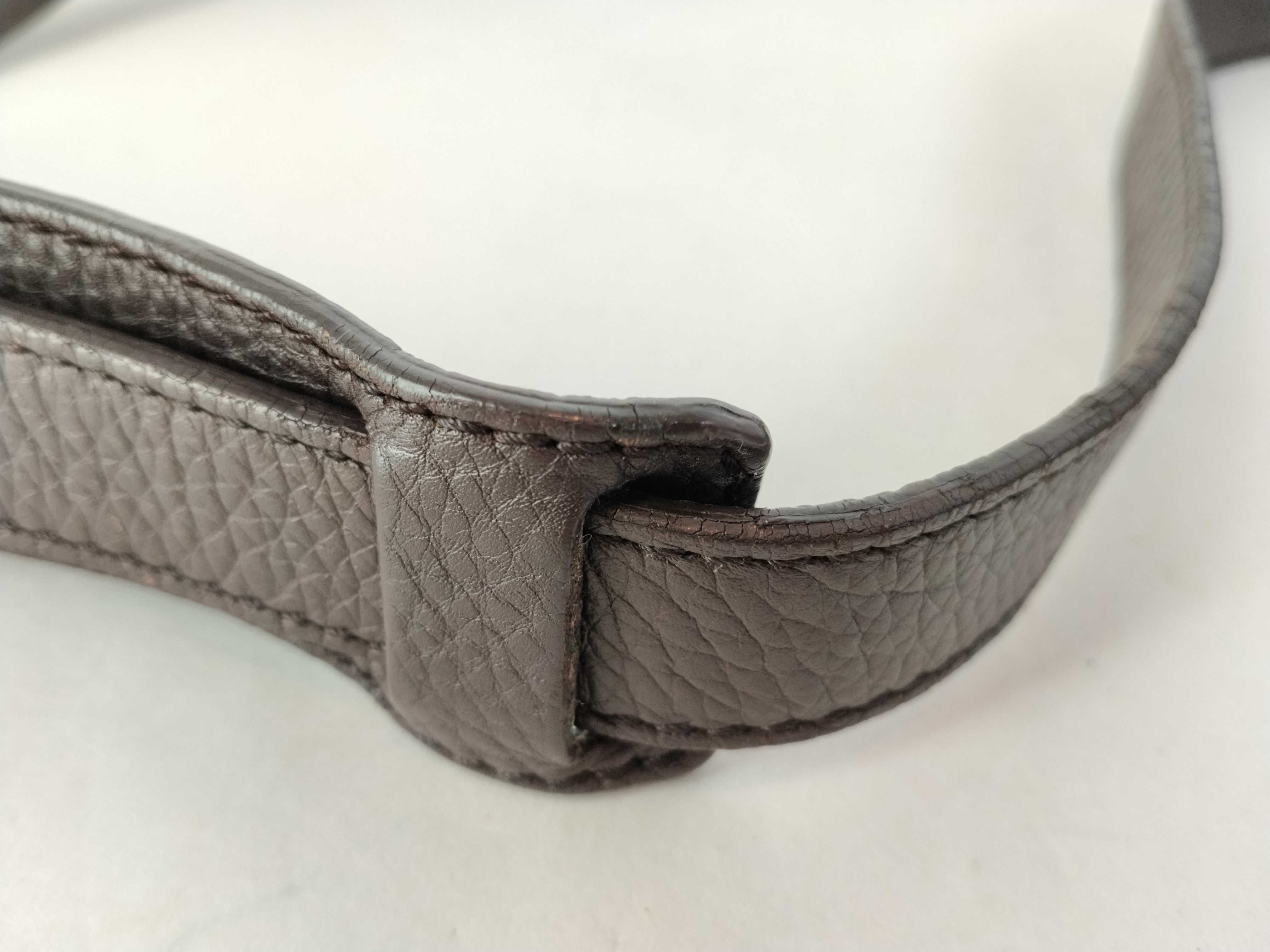 shoulder bag, leather, brown, 233329. — view 4