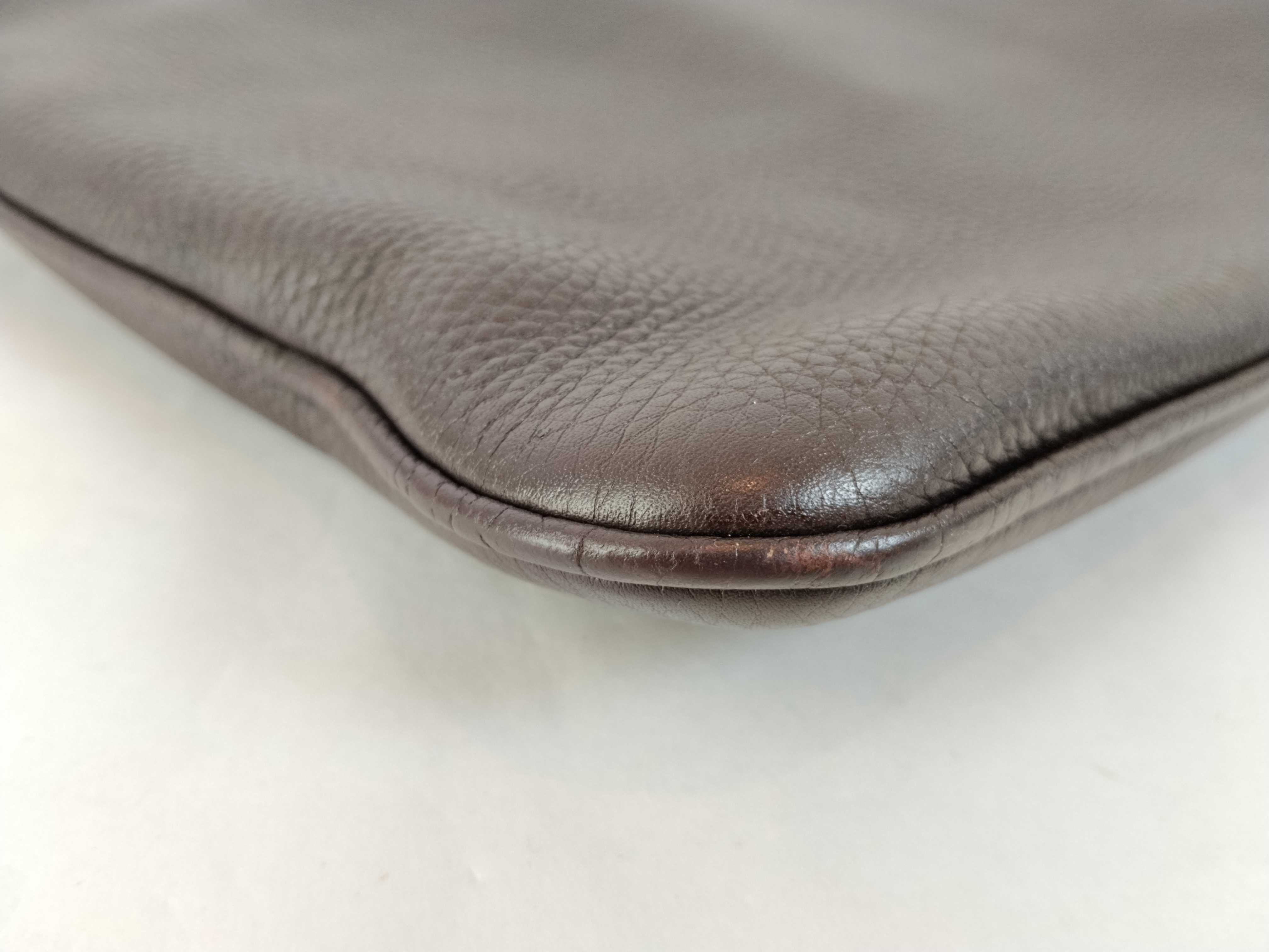 shoulder bag, leather, brown, 233329. — view 6