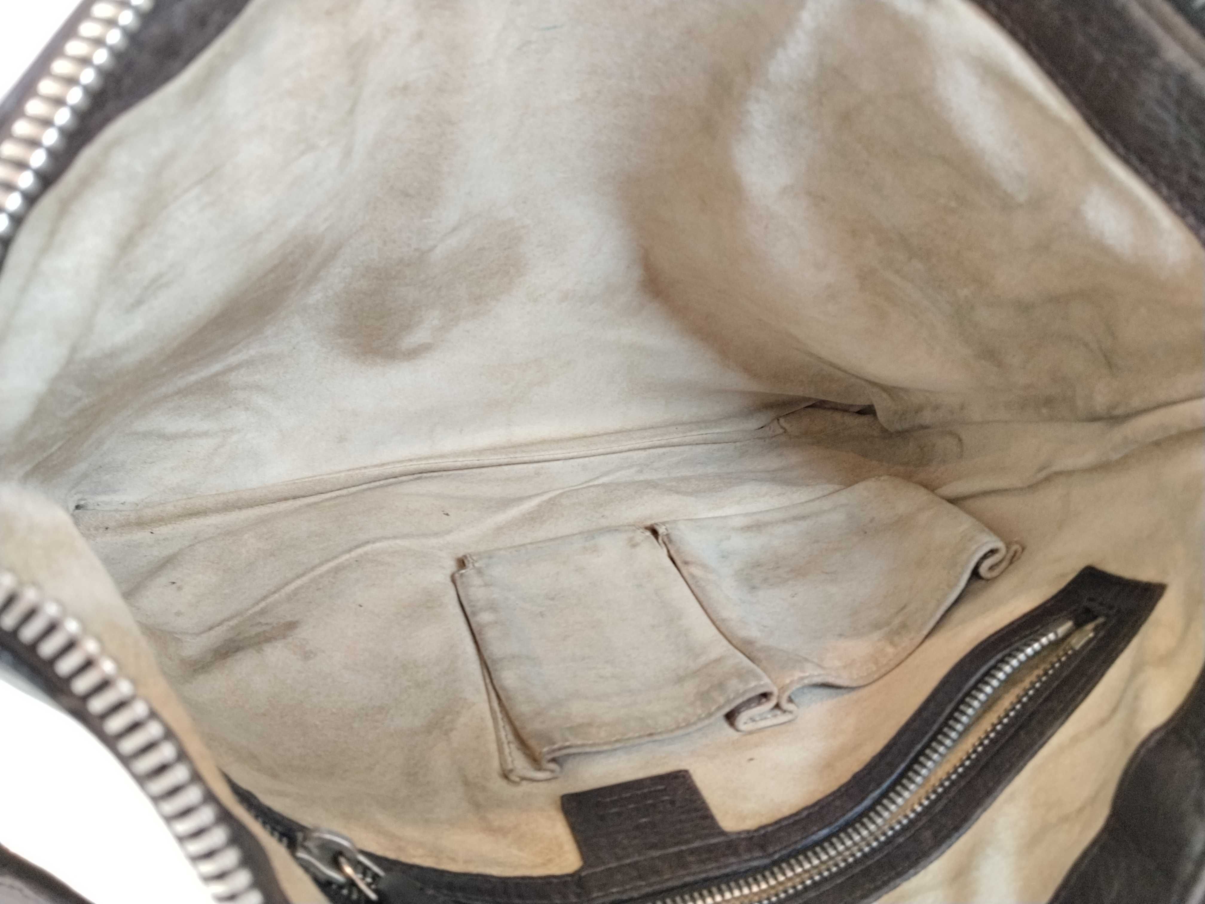 shoulder bag, leather, brown, 233329. — view 9