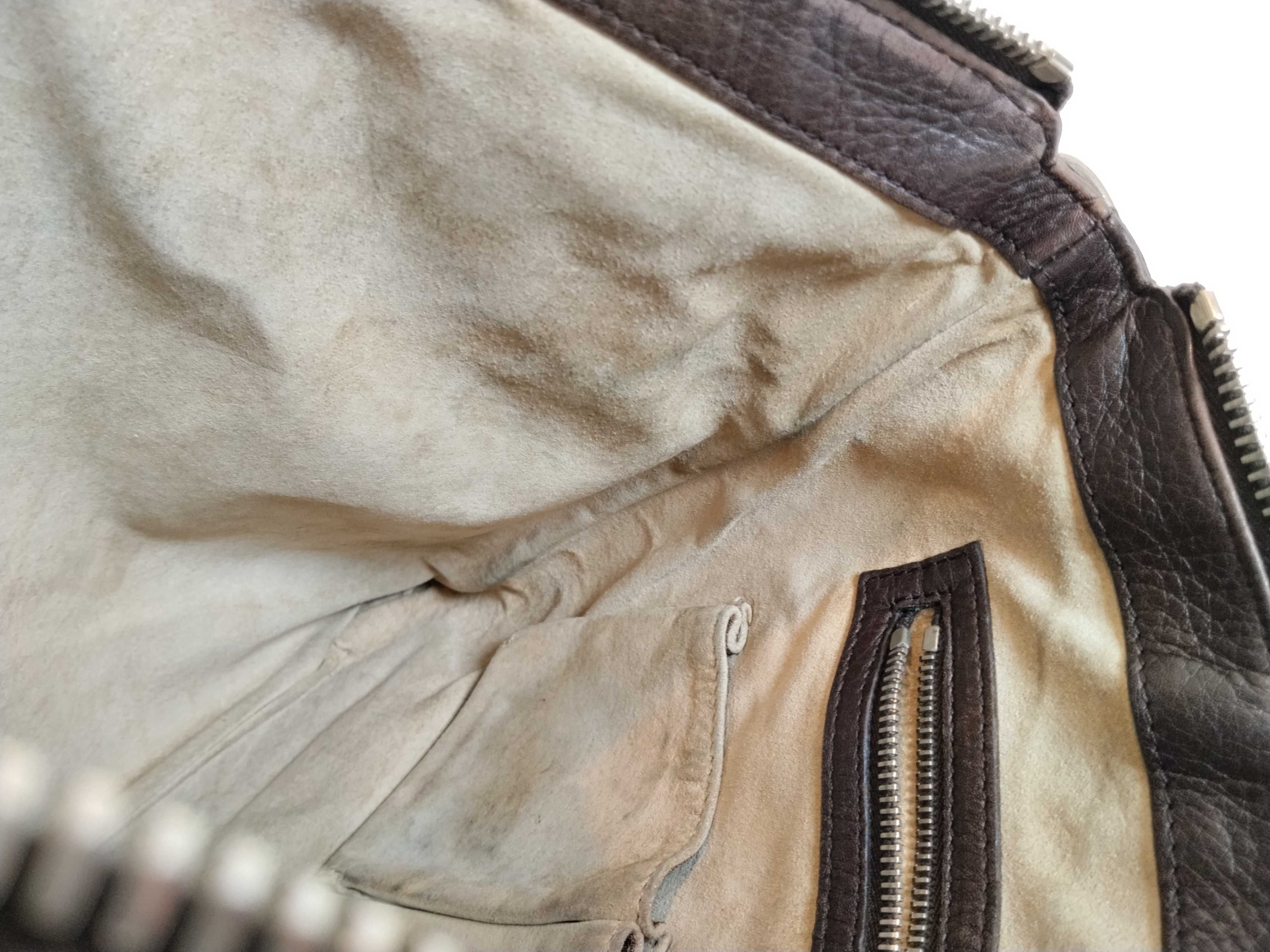 shoulder bag, leather, brown, 233329. — view 10