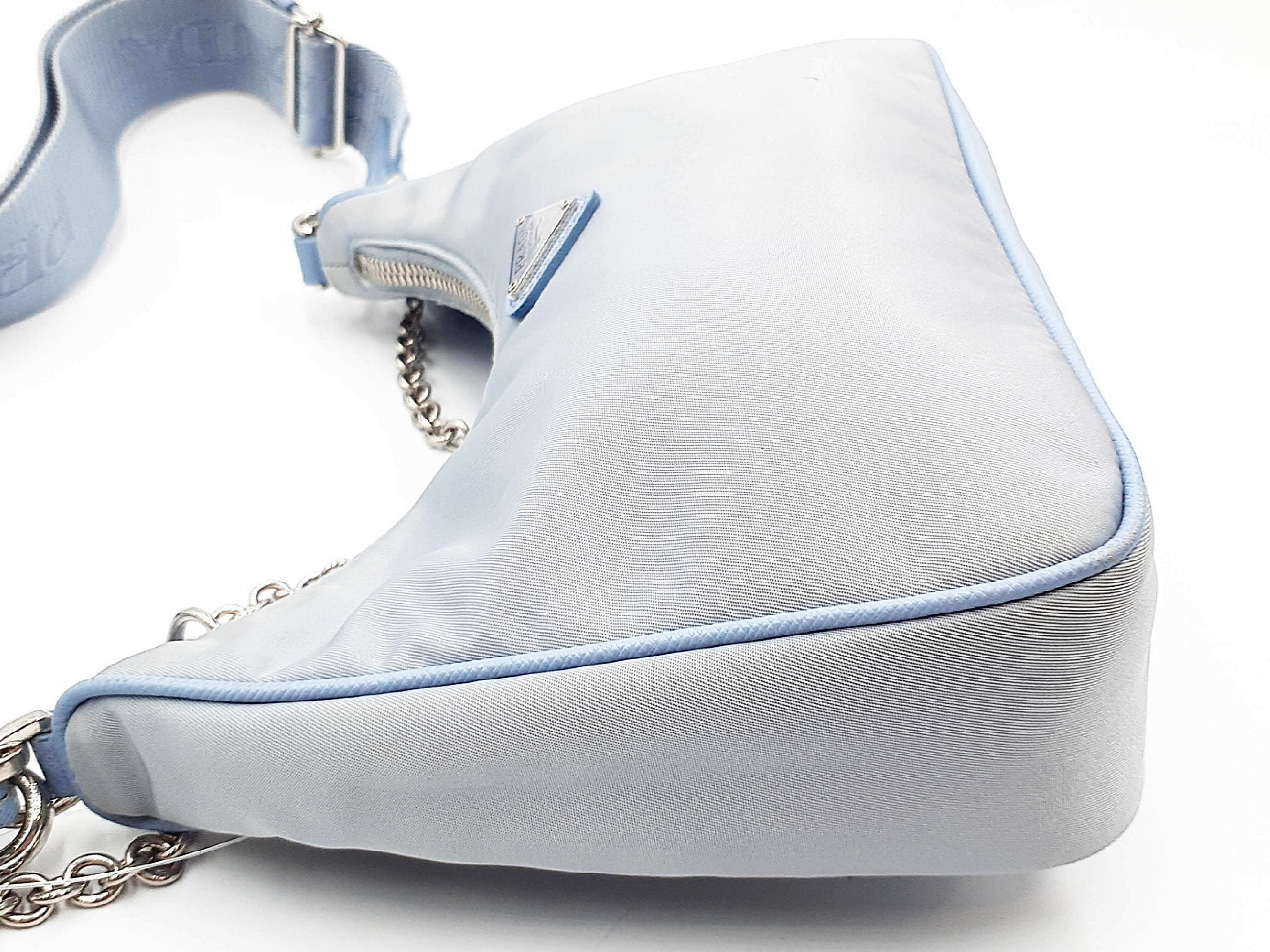Re-Edition 2005 Re-Nylon 1BH204 Shoulder Bag with Shoulder Strap — view 5