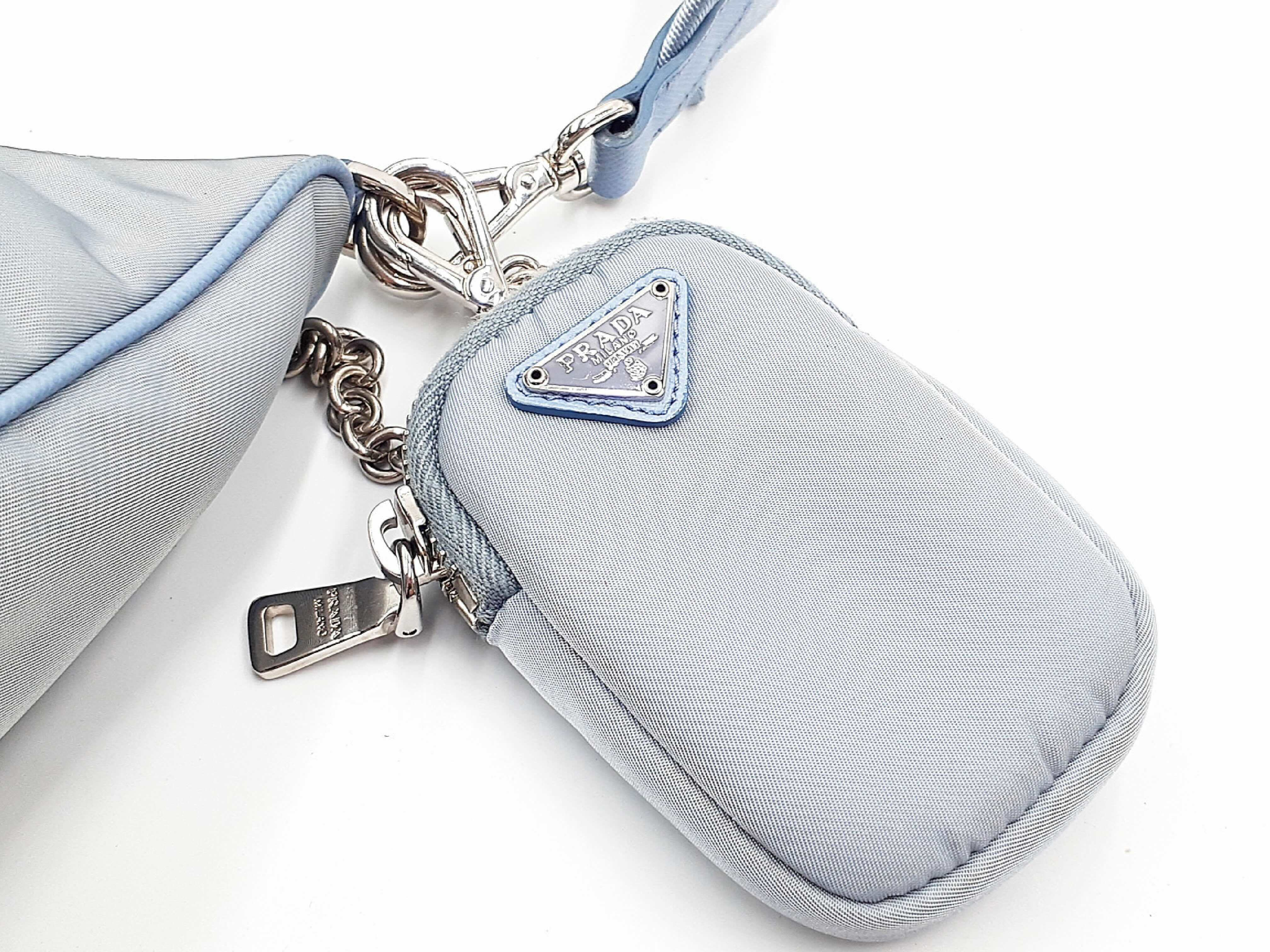 Re-Edition 2005 Re-Nylon 1BH204 Shoulder Bag with Shoulder Strap — view 7