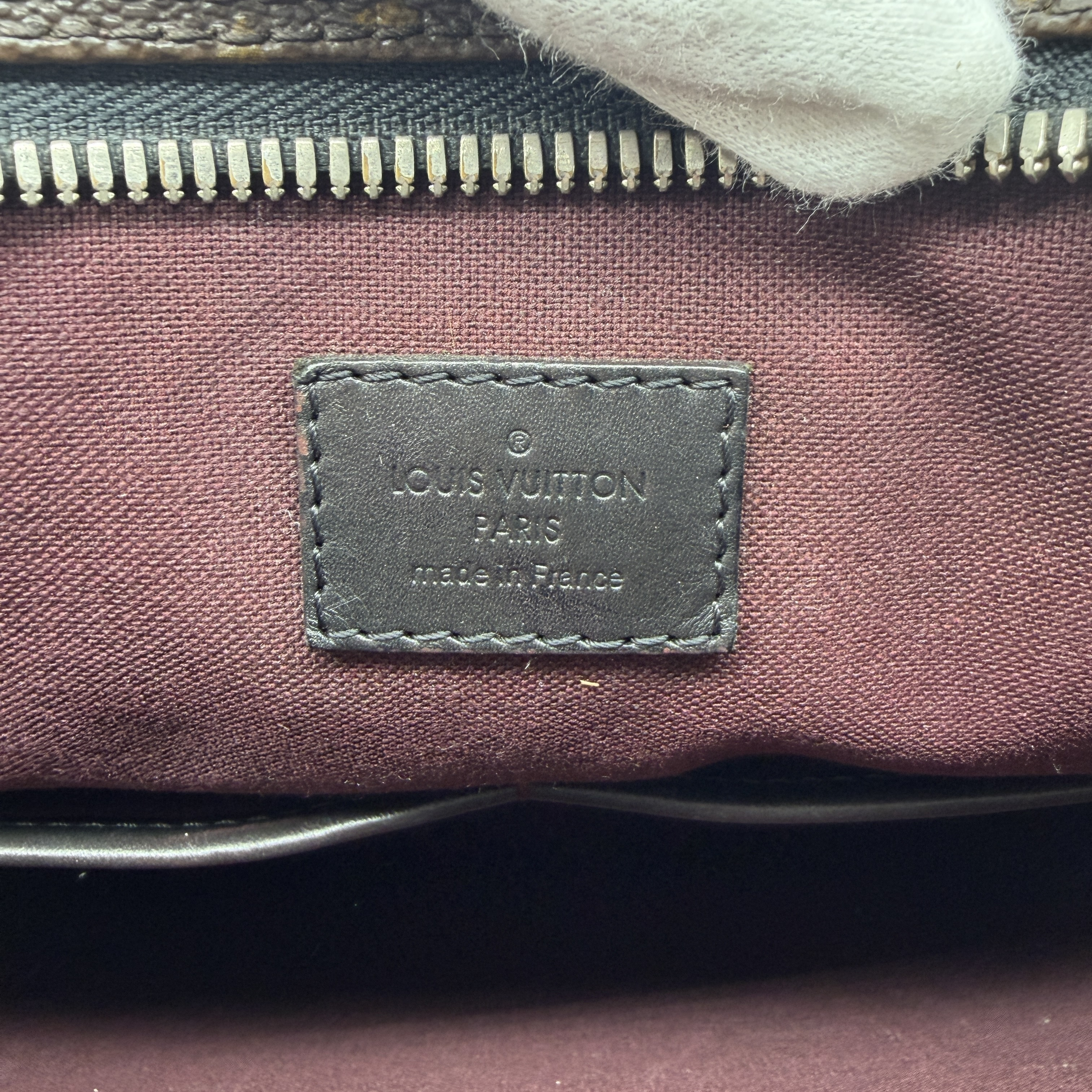 Damier Ebene pattern shoulder bag — view 11