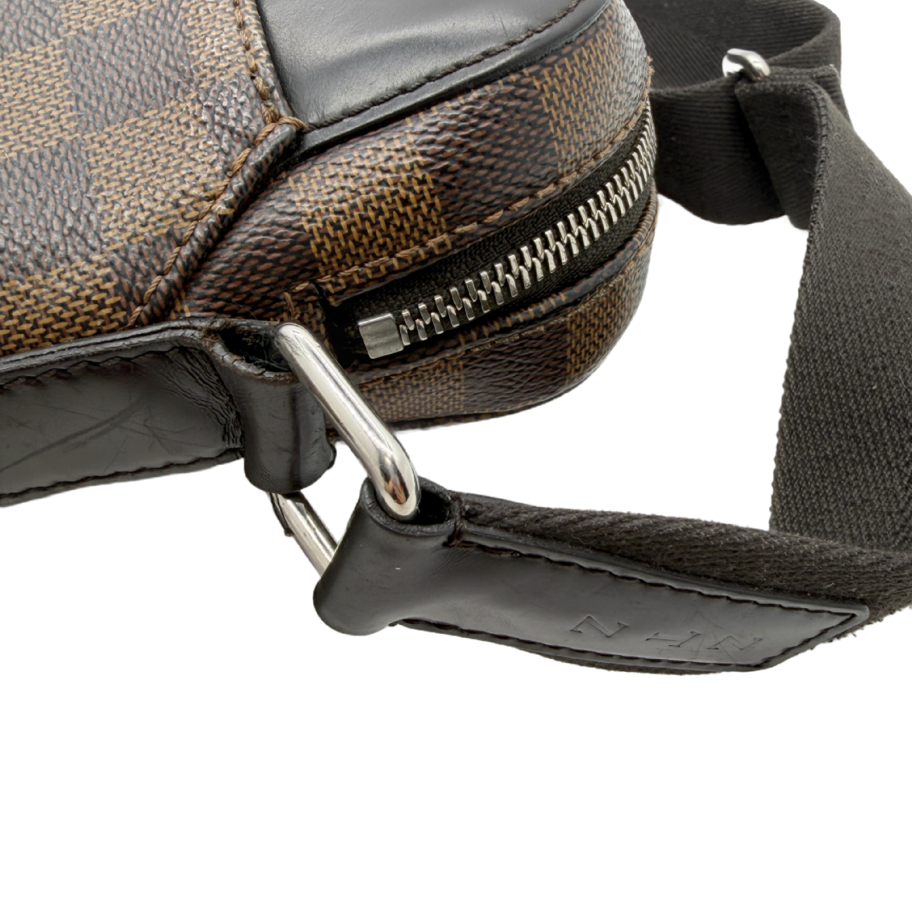 Damier Ebene pattern shoulder bag — view 9
