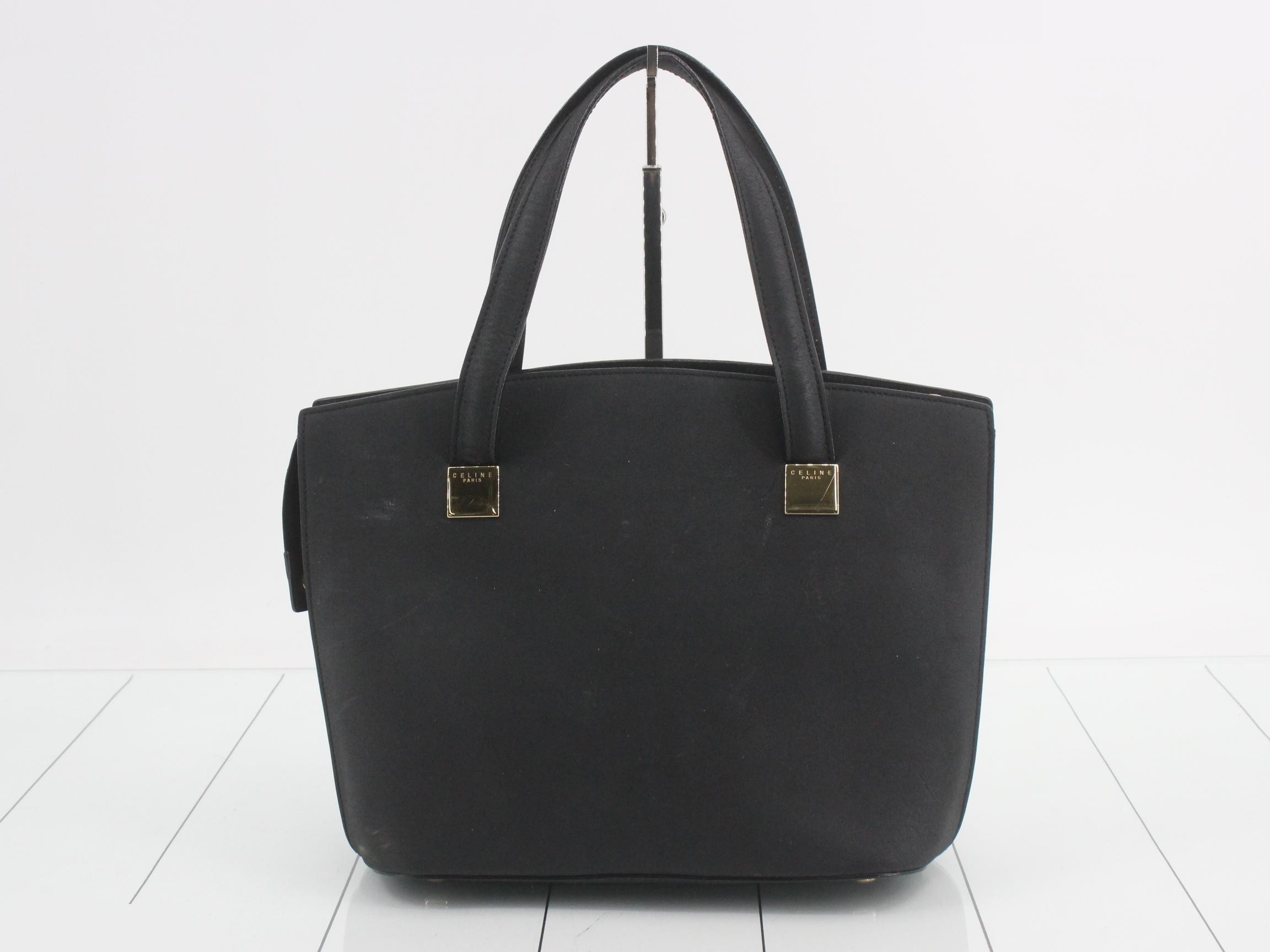 Handbag, black, leather — view 2