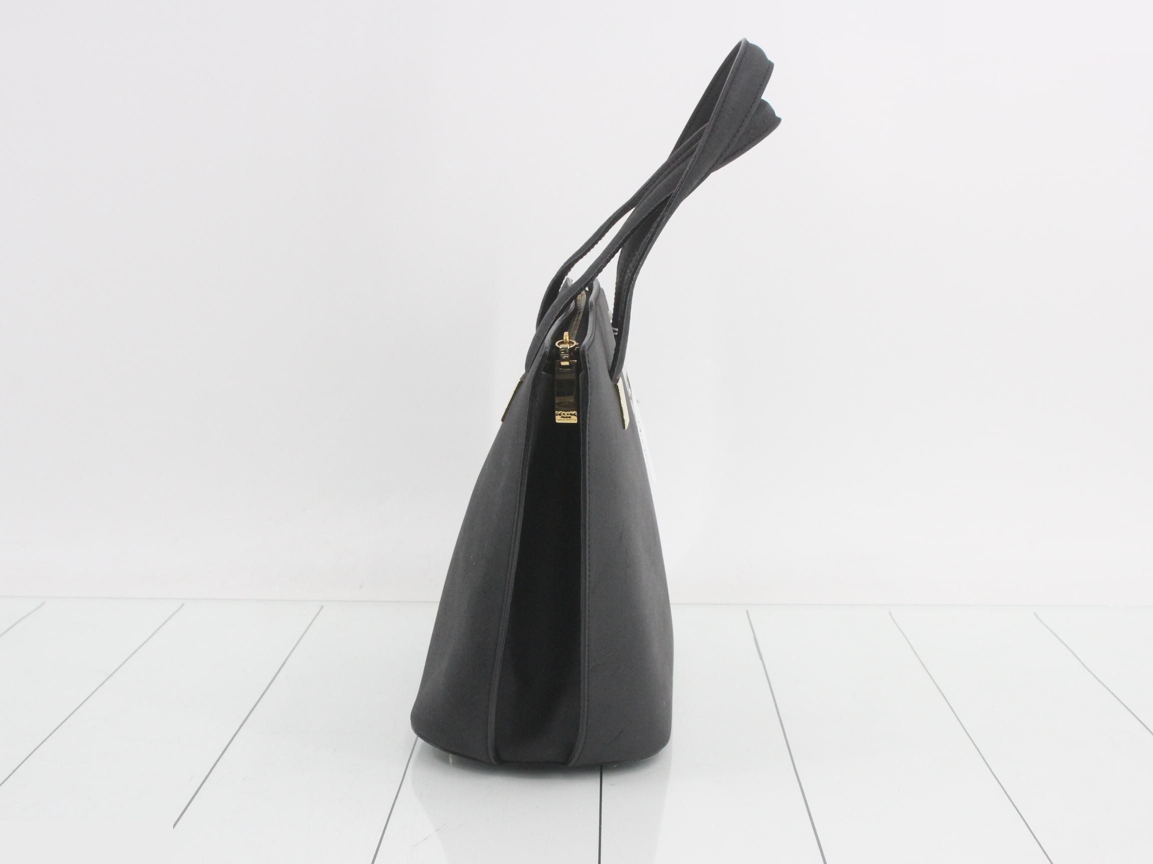 Handbag, black, leather — view 4