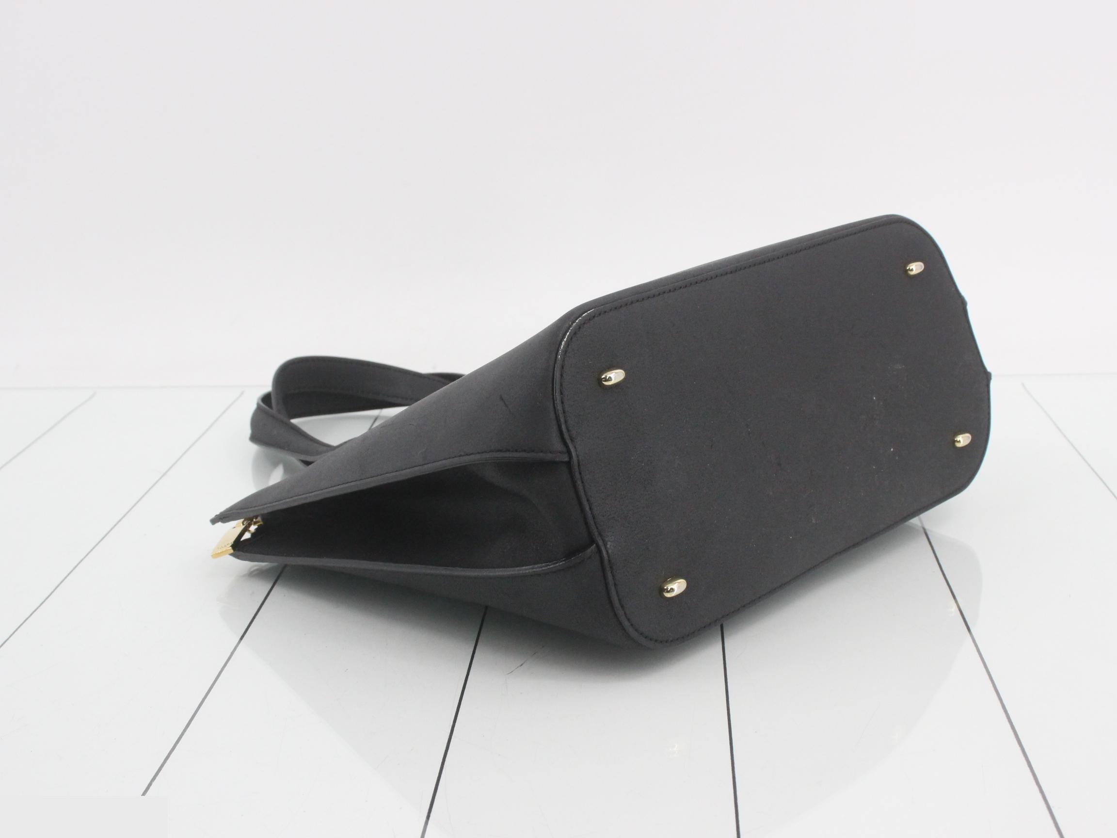 Handbag, black, leather — view 5