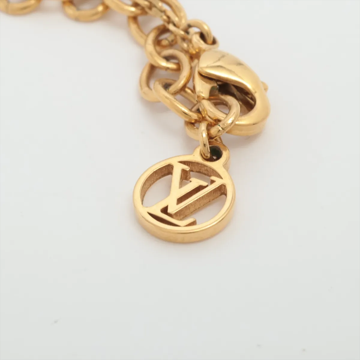 M00368 Collier Petit Louis LE2282 Necklace, GP Gold. Shows signs of wear, — view 4