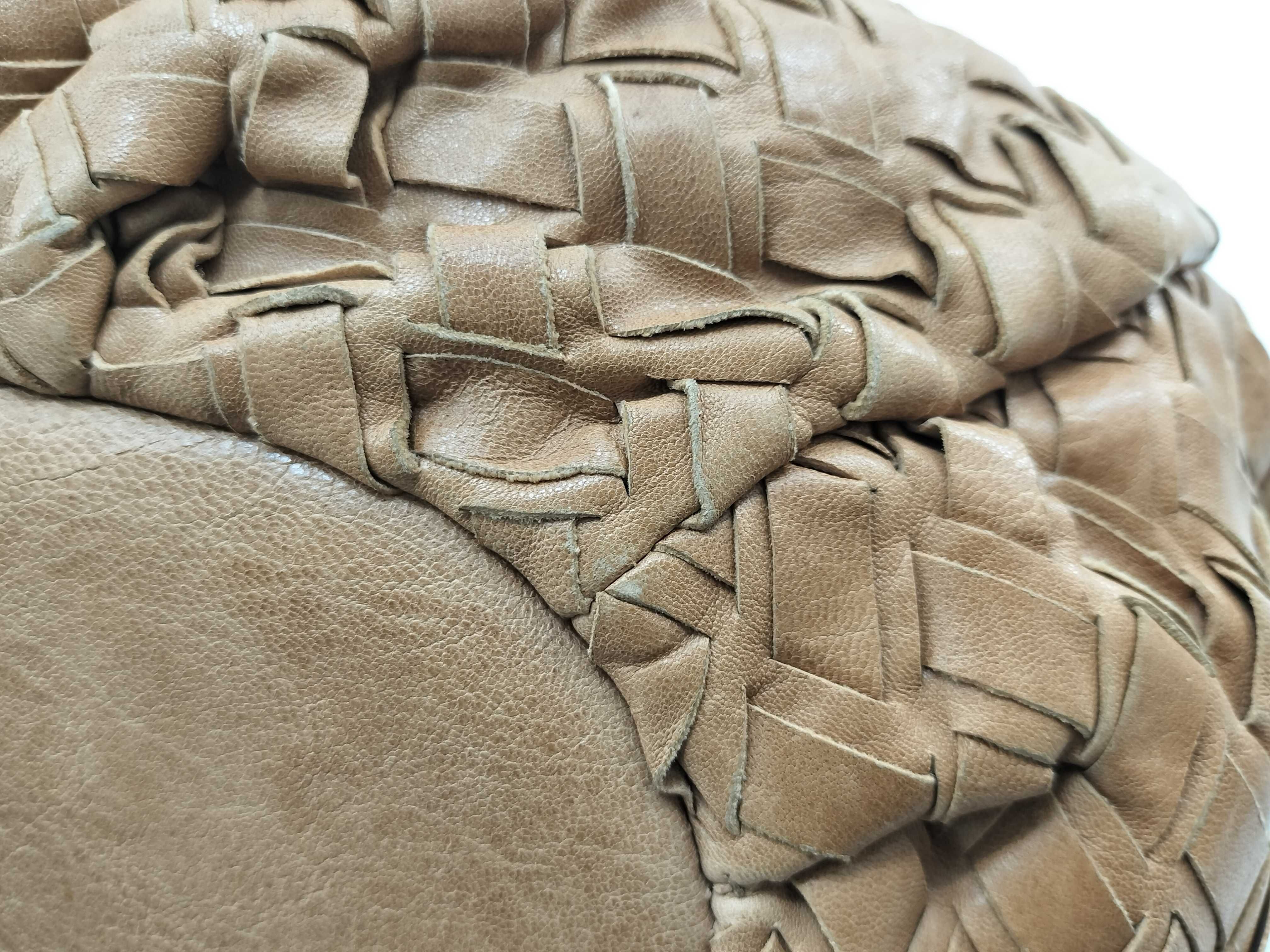 Intrecciato Handbag, Brown Handbag — view 6