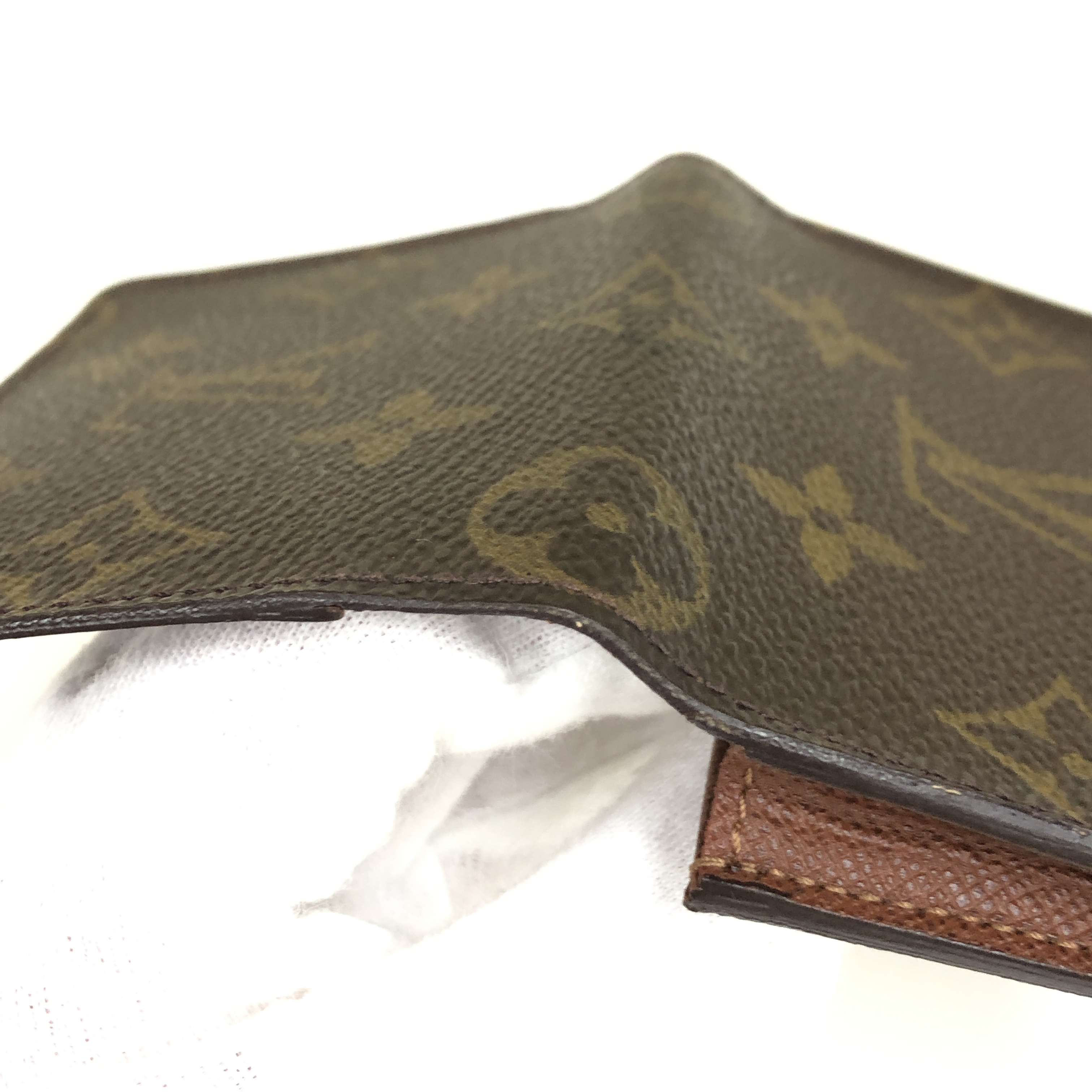 No stickiness Louis Vuitton Monogram Enveloppe Carte de Visite M62920 Card Case AS0011 Business Card Holder Pass Case Card Case Made in Spain Card Case — view 7