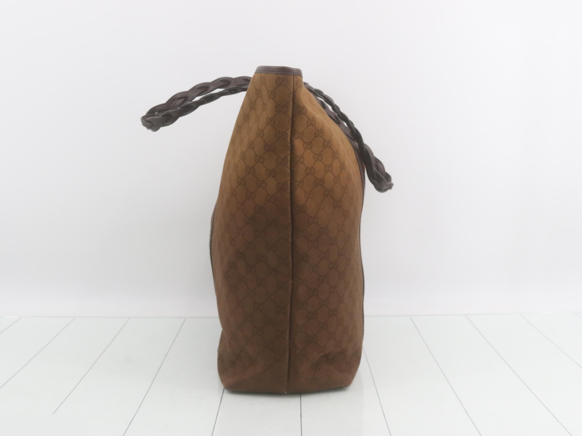 GG Canvas Gradient Tote Bag with Dust Bag — view 3