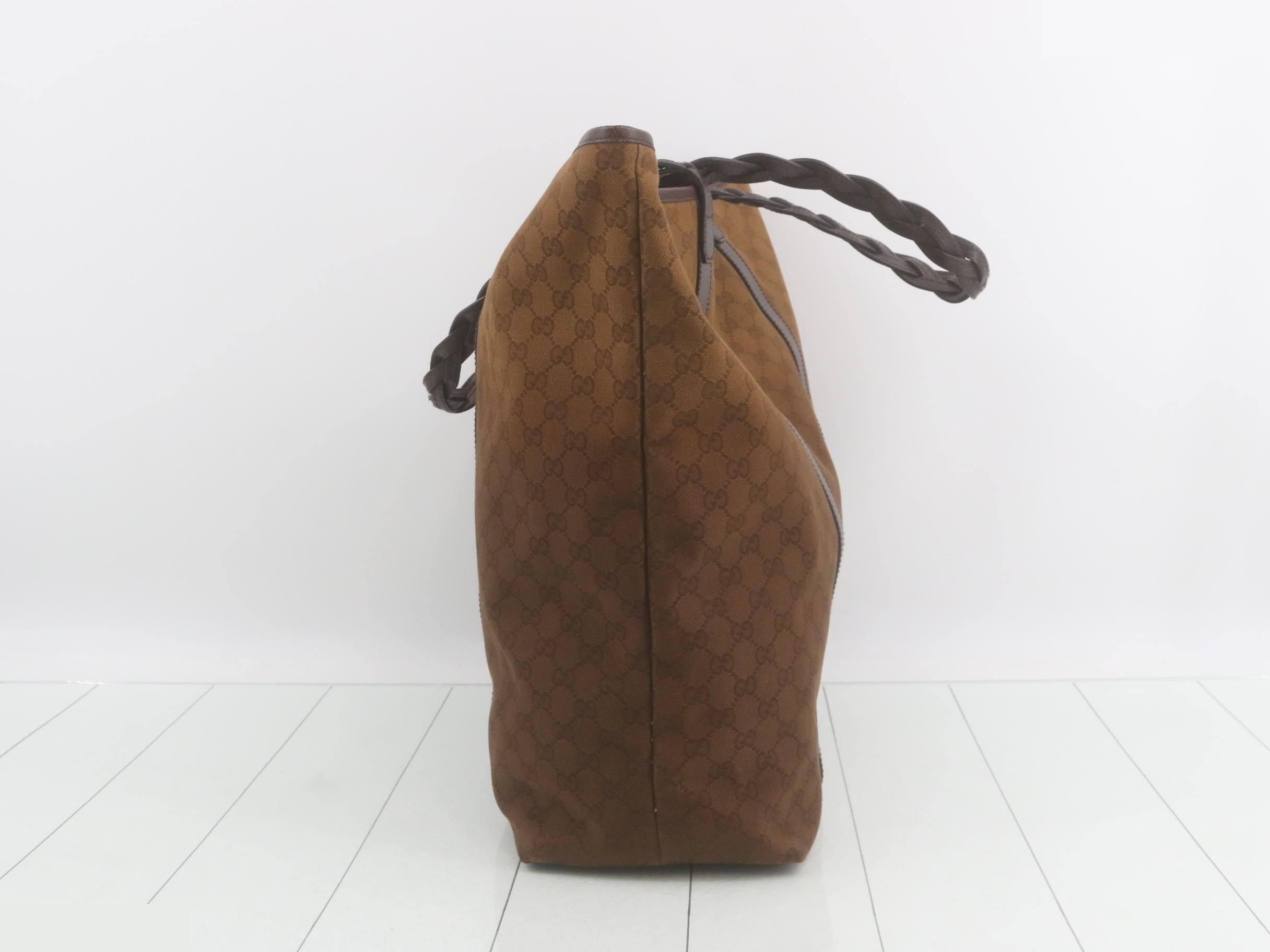 GG Canvas Gradient Tote Bag with Dust Bag — view 4