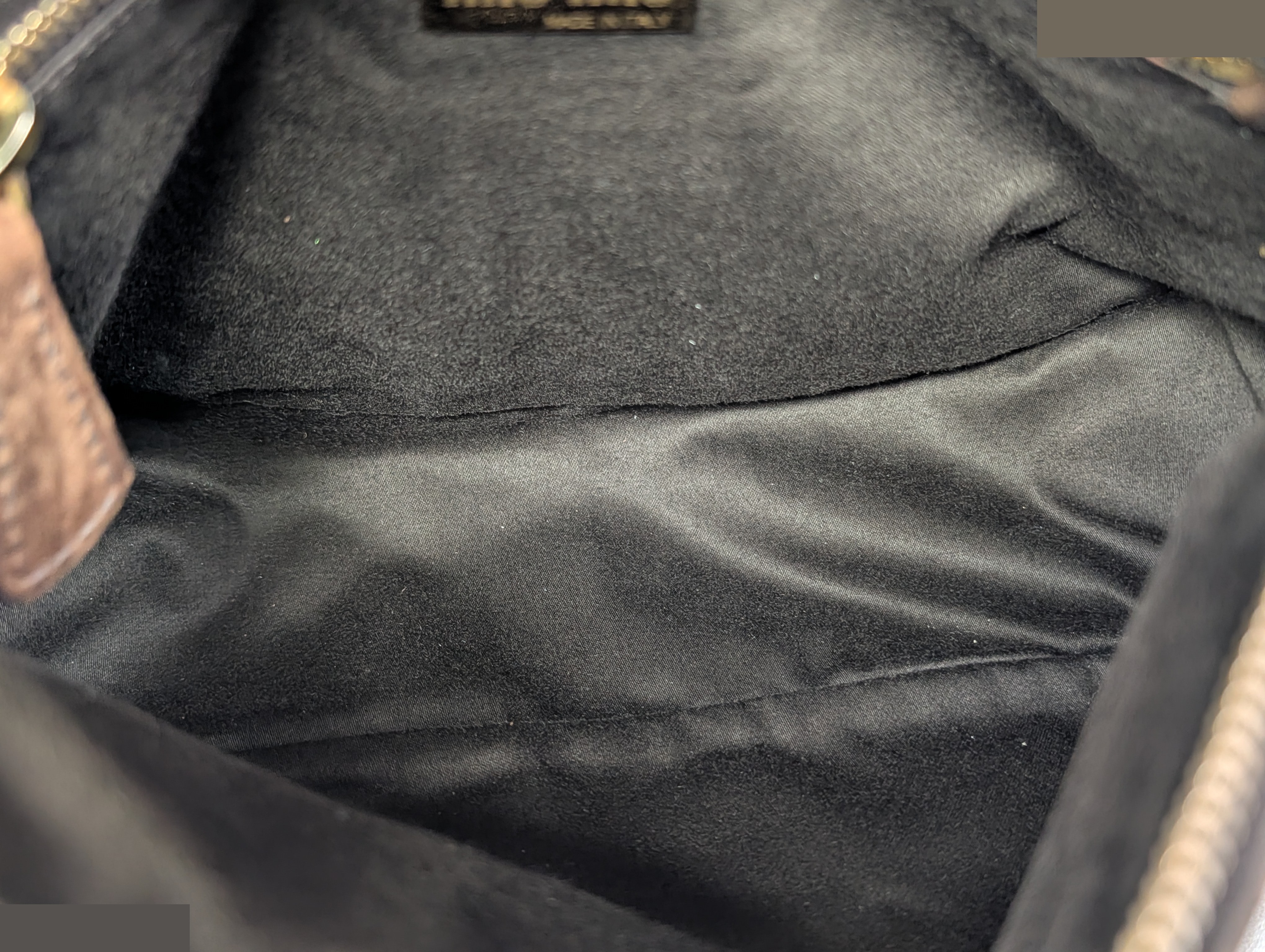 Leather shoulder bag, brown — view 8
