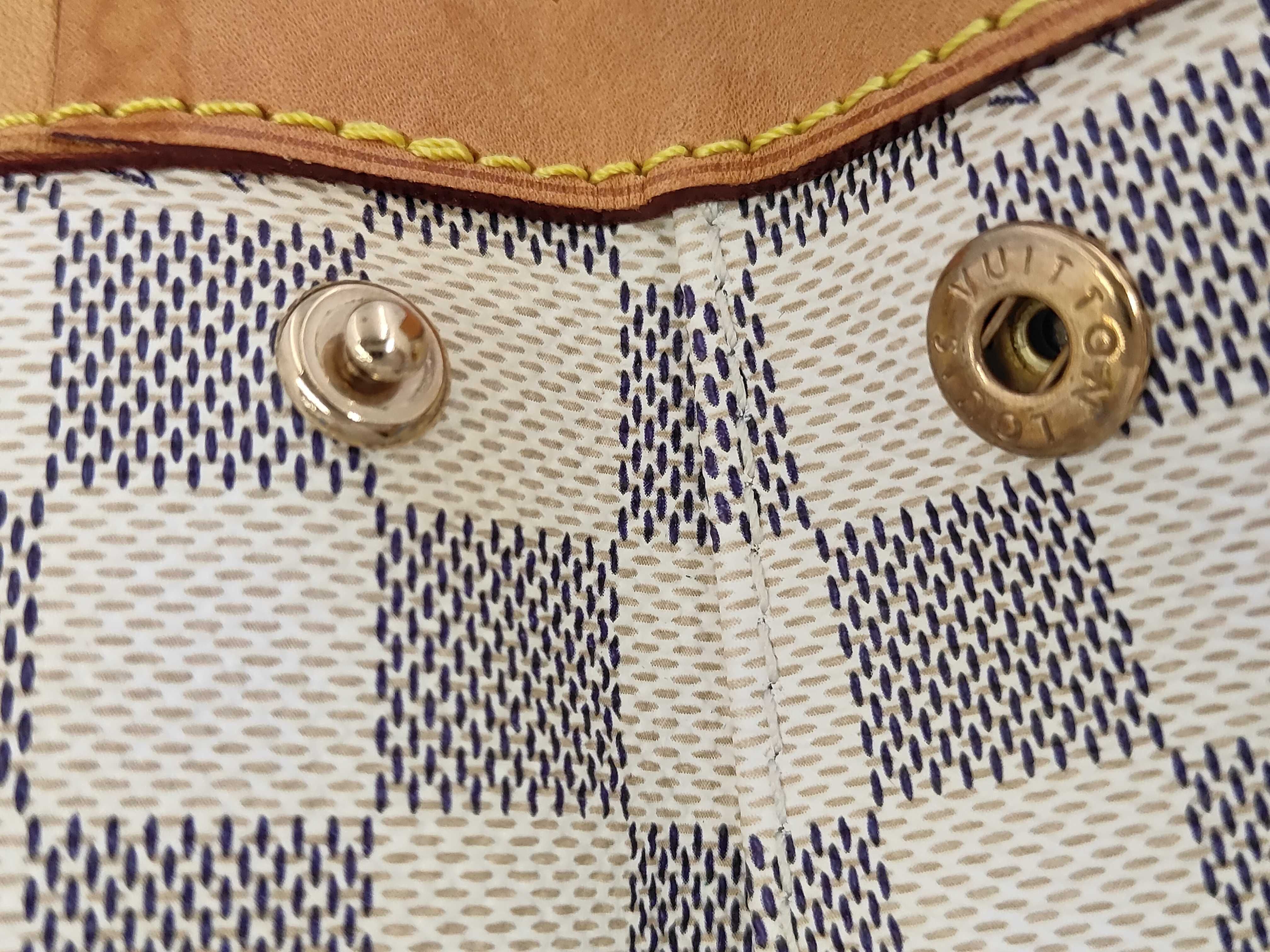 Damier Azur Louis Vuitton Hampstead PM Damier Azur Tote Bag — view 8