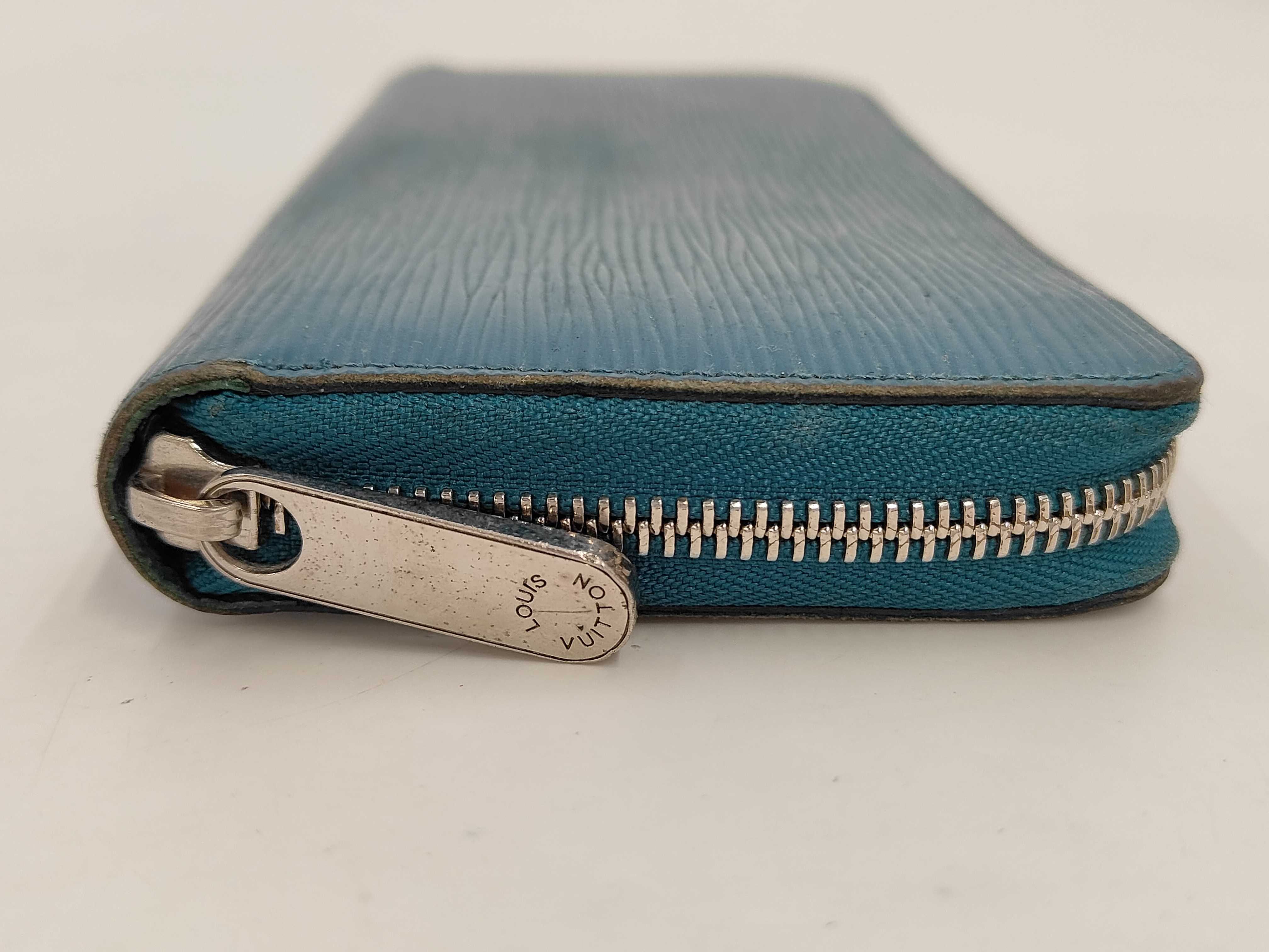 Epi Sky Blue Long Wallet — view 4