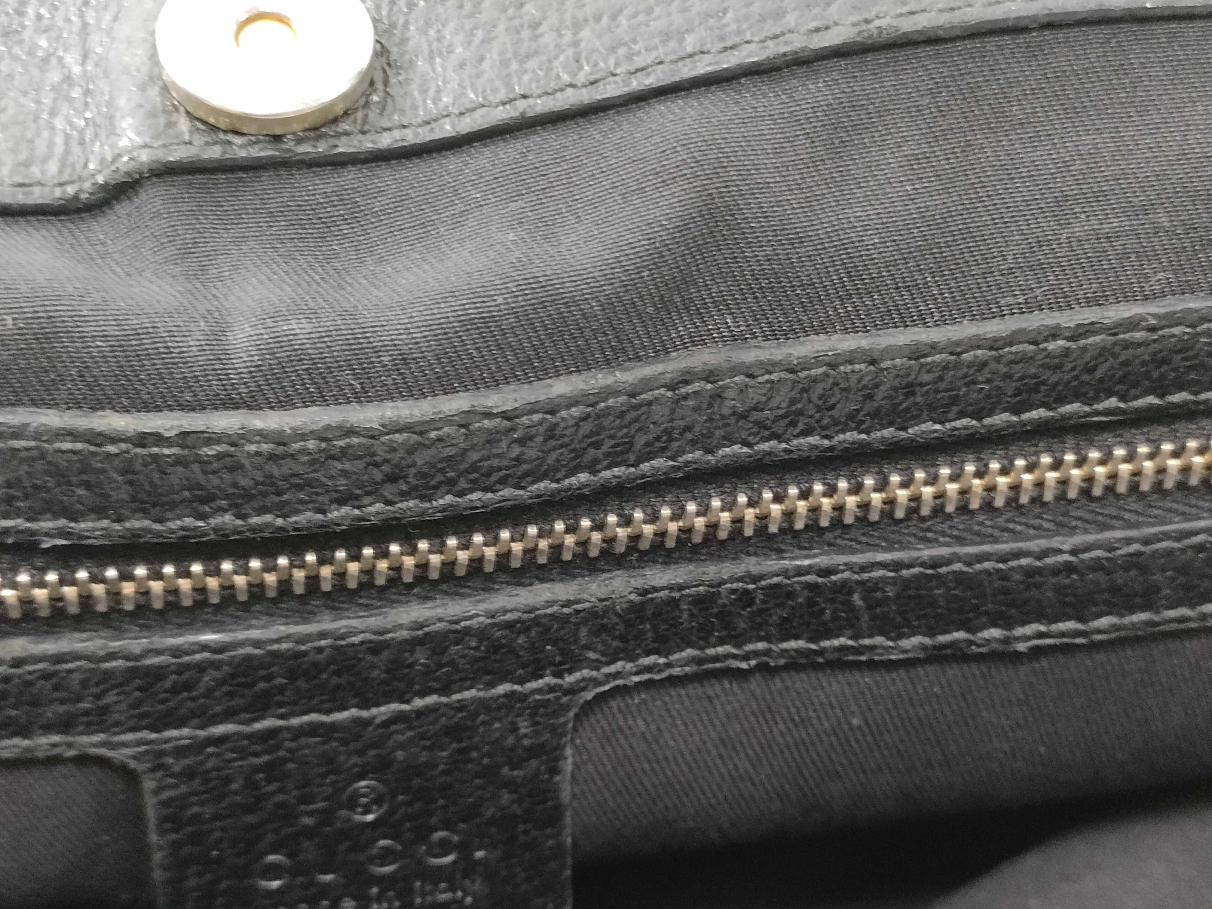 Black GG Canvas Shoulder Bag (Handbag) — view 13