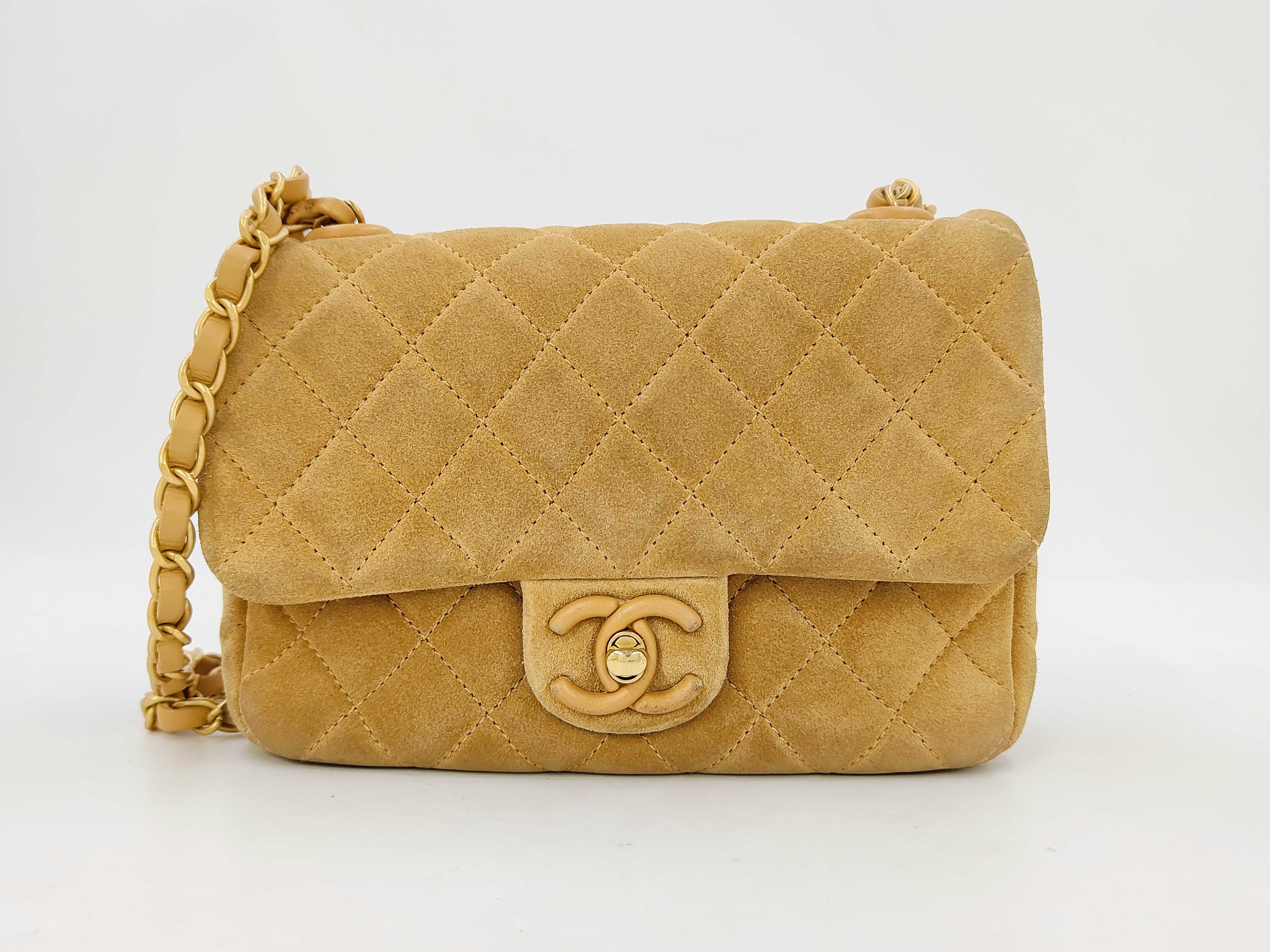 Mini Matelassé Beige Random Plate Shoulder Bag