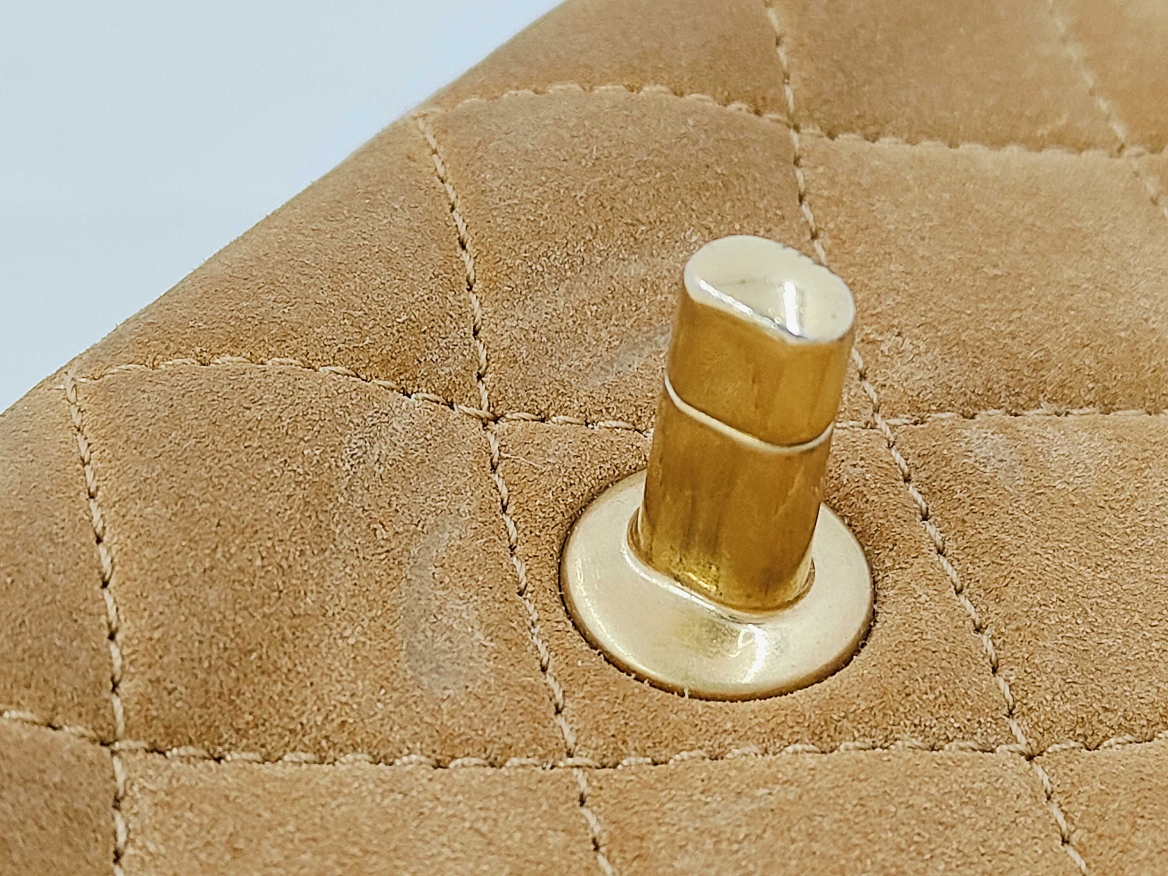 Mini Matelassé Beige Random Plate Shoulder Bag — view 13