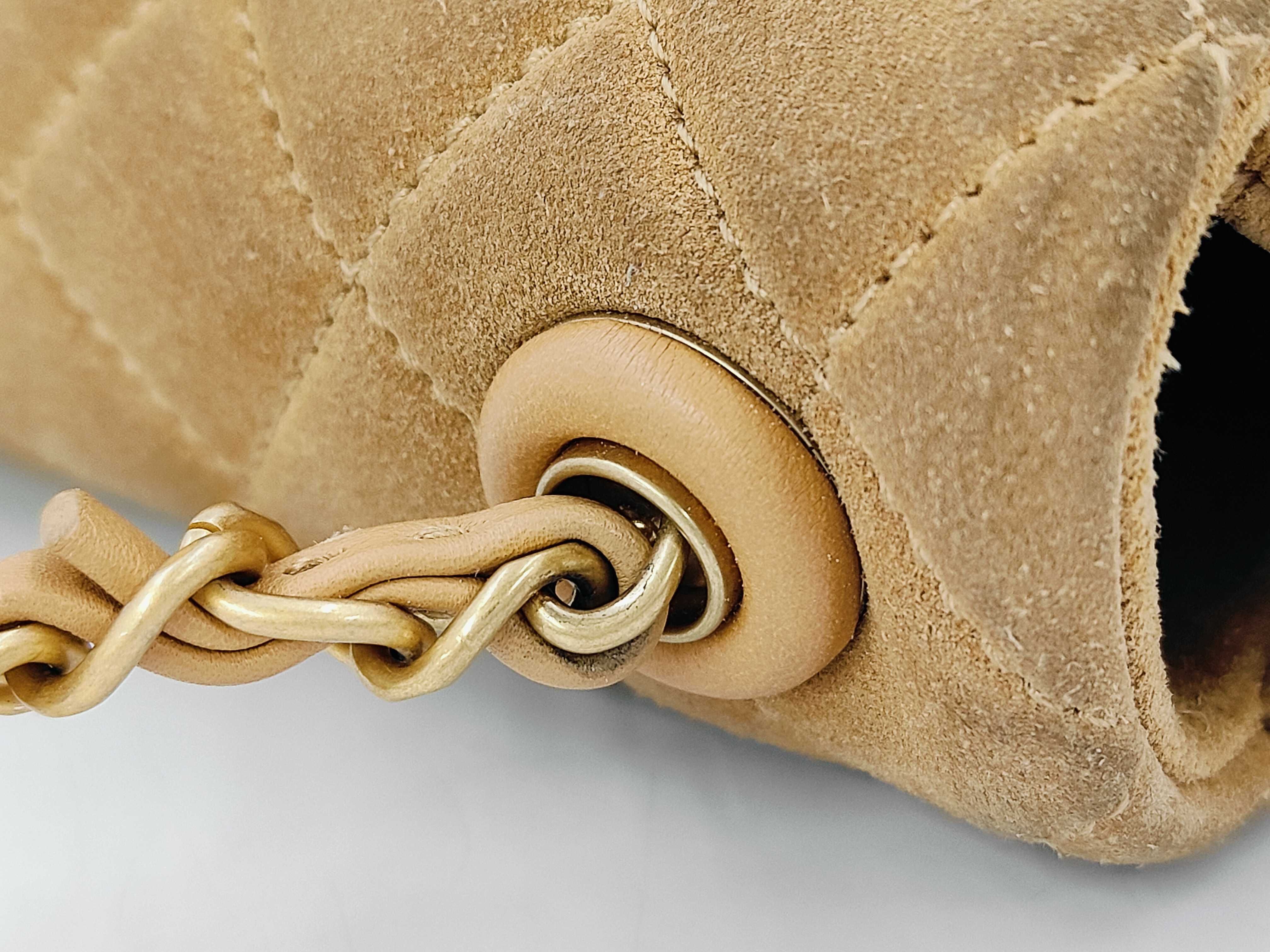 Mini Matelassé Beige Random Plate Shoulder Bag — view 5