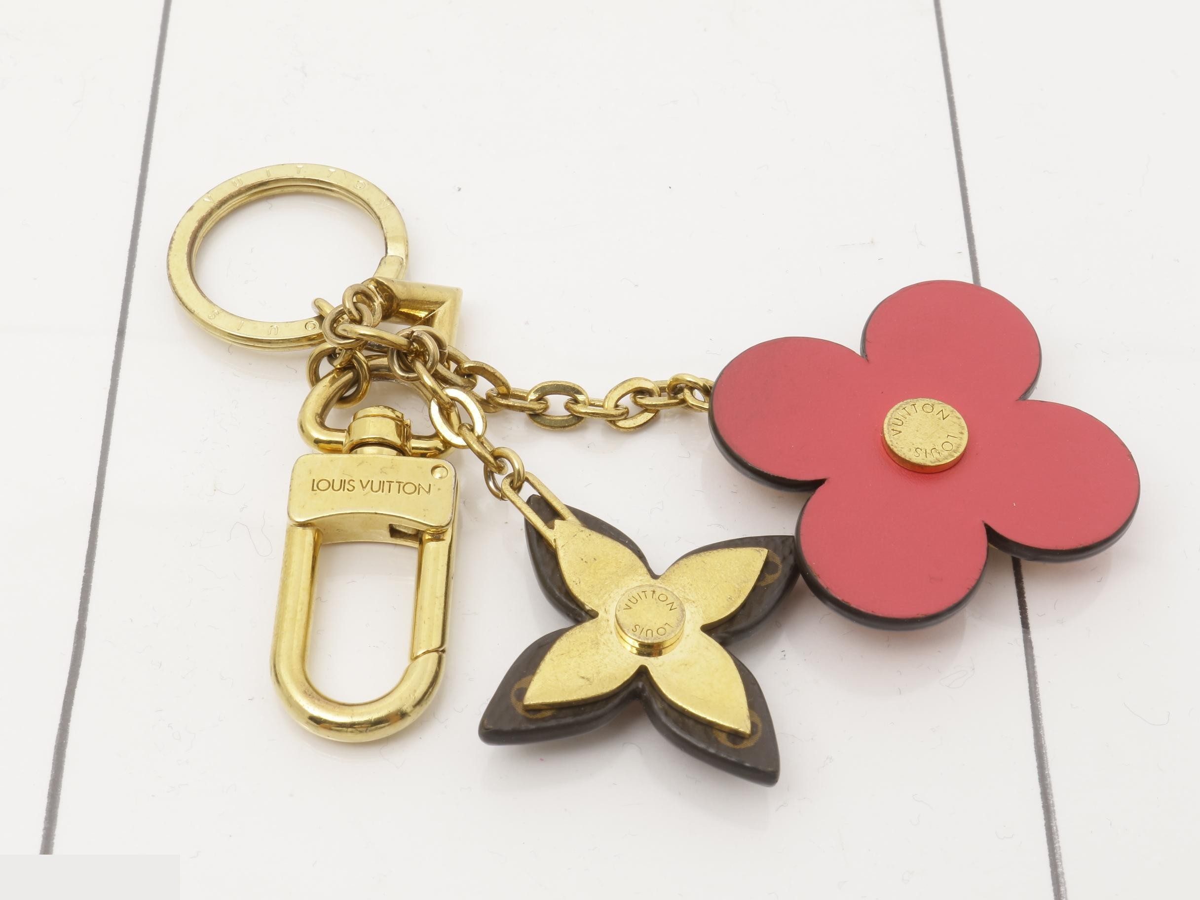 LV Keyring Portefeuille Blooming Flower — view 2