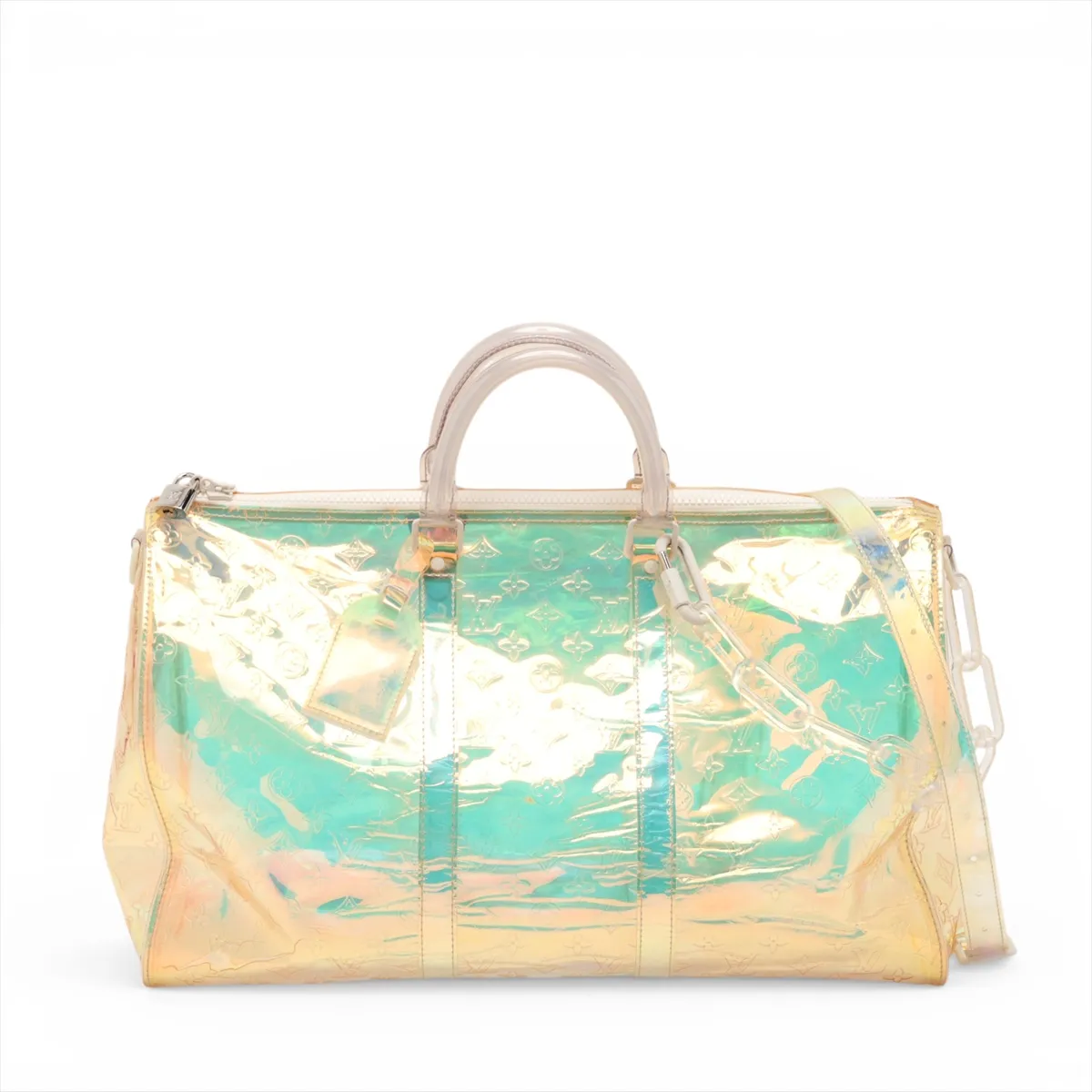 Monogram Prism Keepall Bandoulière 50 M53271 DR0119 Clear (RFID detected)