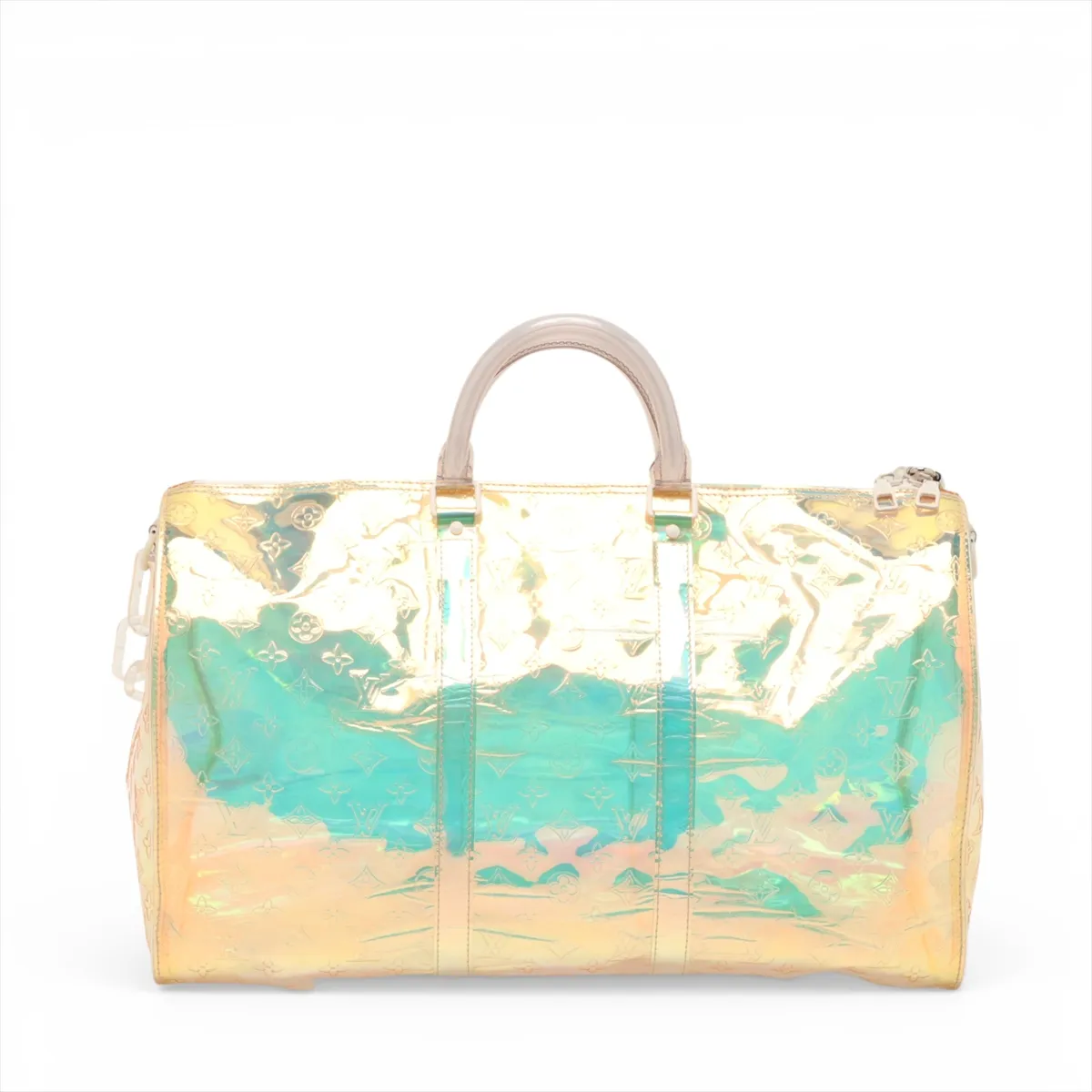 Monogram Prism Keepall Bandoulière 50 M53271 DR0119 Clear (RFID detected) — view 2